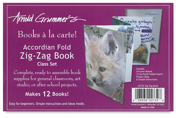 Arnold Grummer's Zig-Zag Book Classroom Pack - Front of package shown