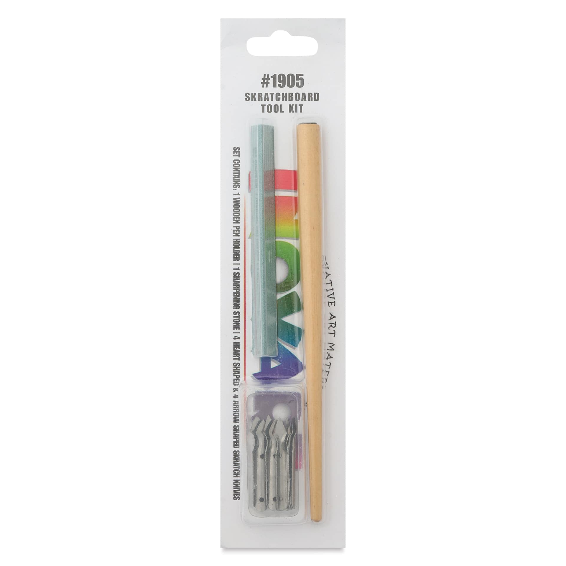 Inovart Skratch N' Sketch Scratchboard Tool Set - Set of 10