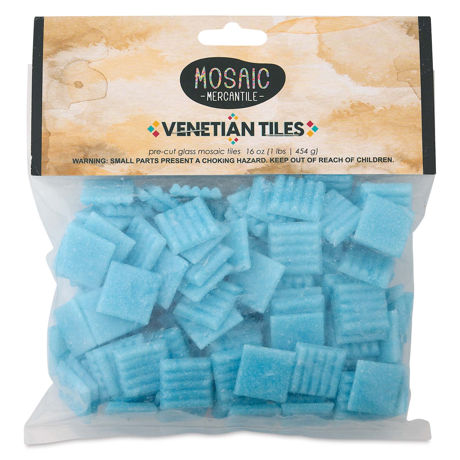 Mosaic Mercantile Venetian Tiles - Popsicle, 3/4", 16 oz front of packaging