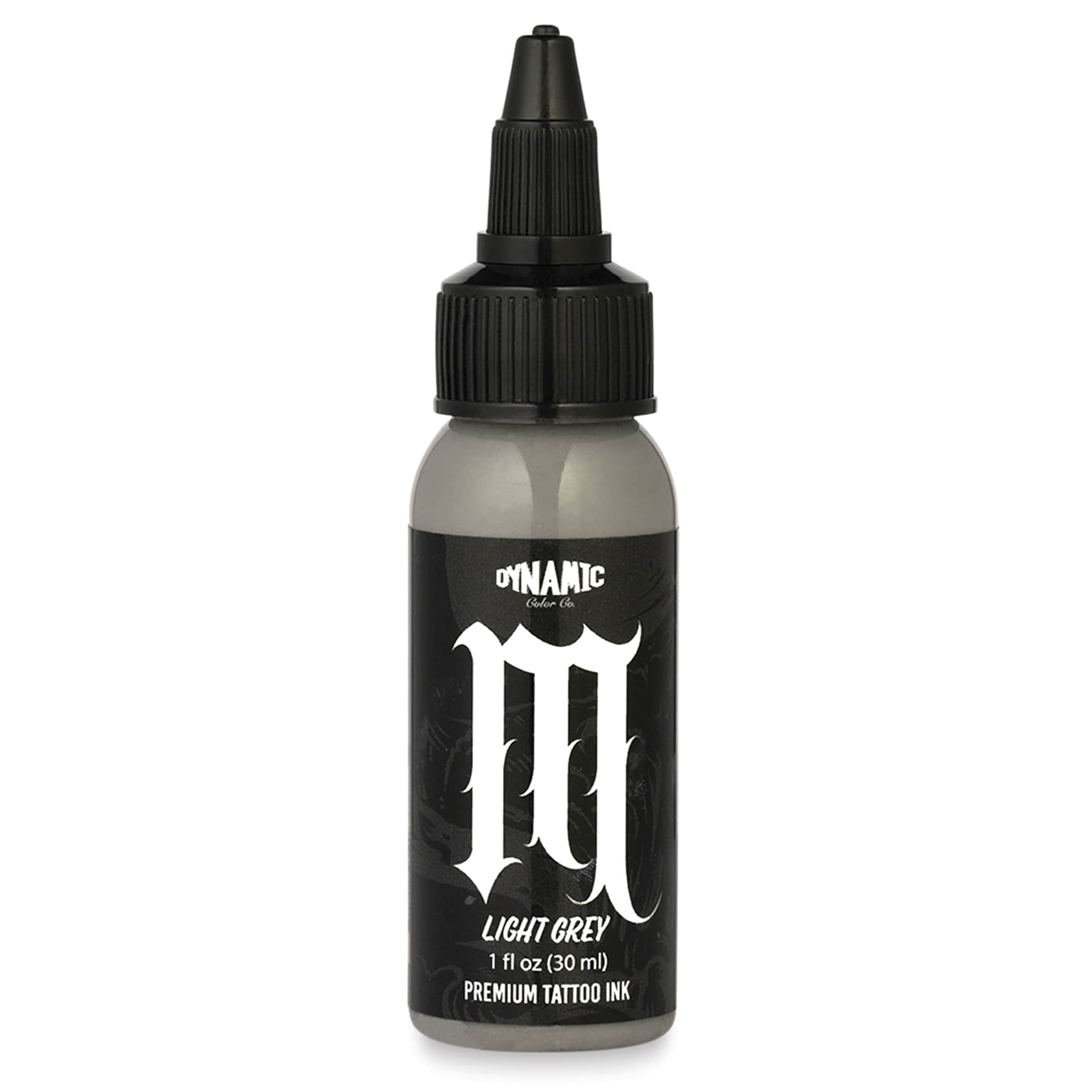 Dynamic Color Tattoo Ink - Light Grey, 1 oz bottle