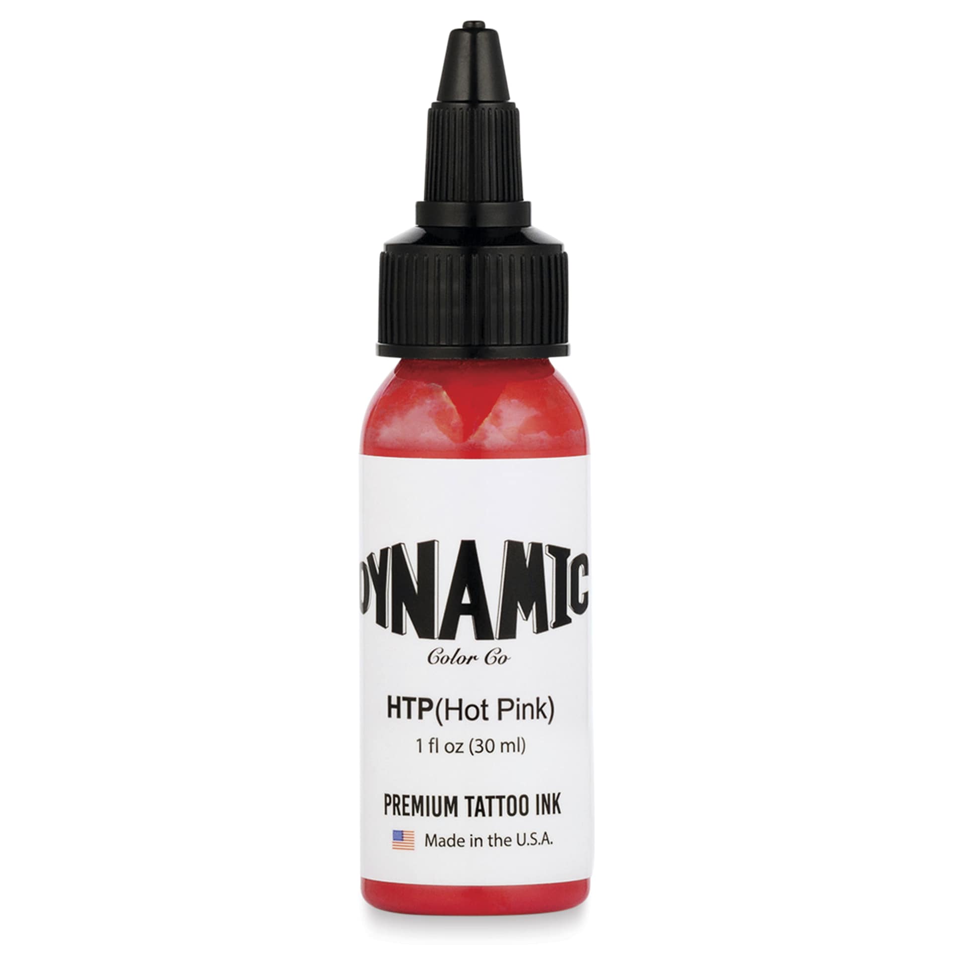 Dynamic Color Tattoo Ink - Hot Pink, 1 oz bottle