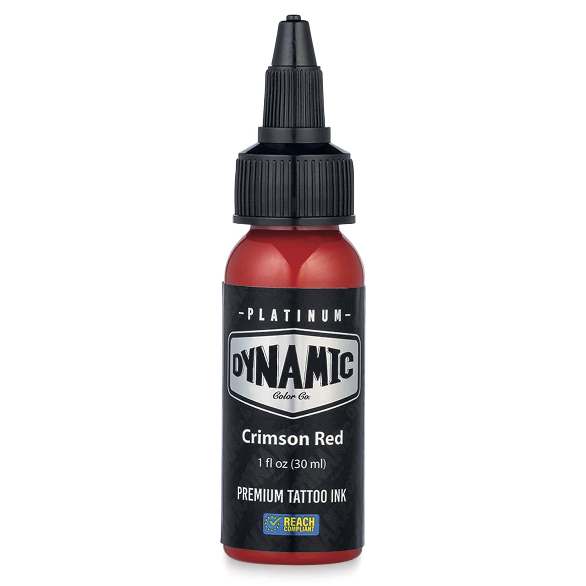 Dynamic Color Tattoo Ink - Crimson Red, 1 oz bottle