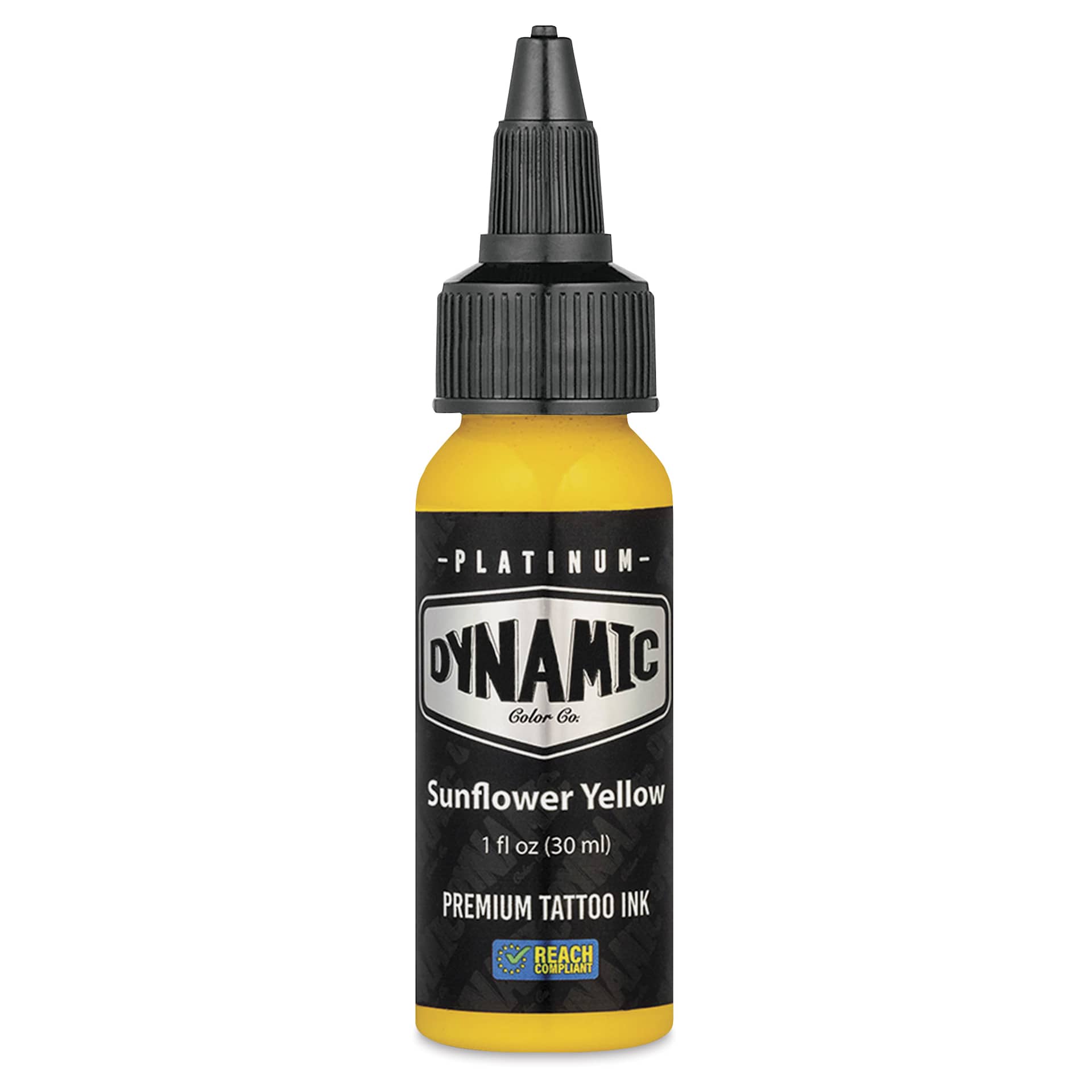 Dynamic Color Tattoo Ink - Sunflower Yellow, 1 oz bottle