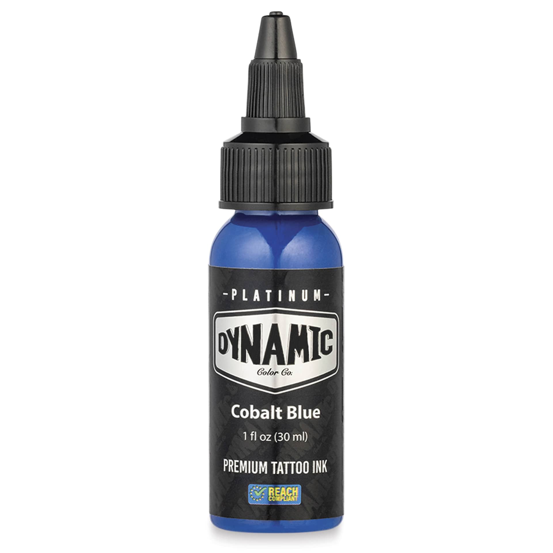 Dynamic Color Tattoo Ink - Cobalt Blue, 1 oz bottle