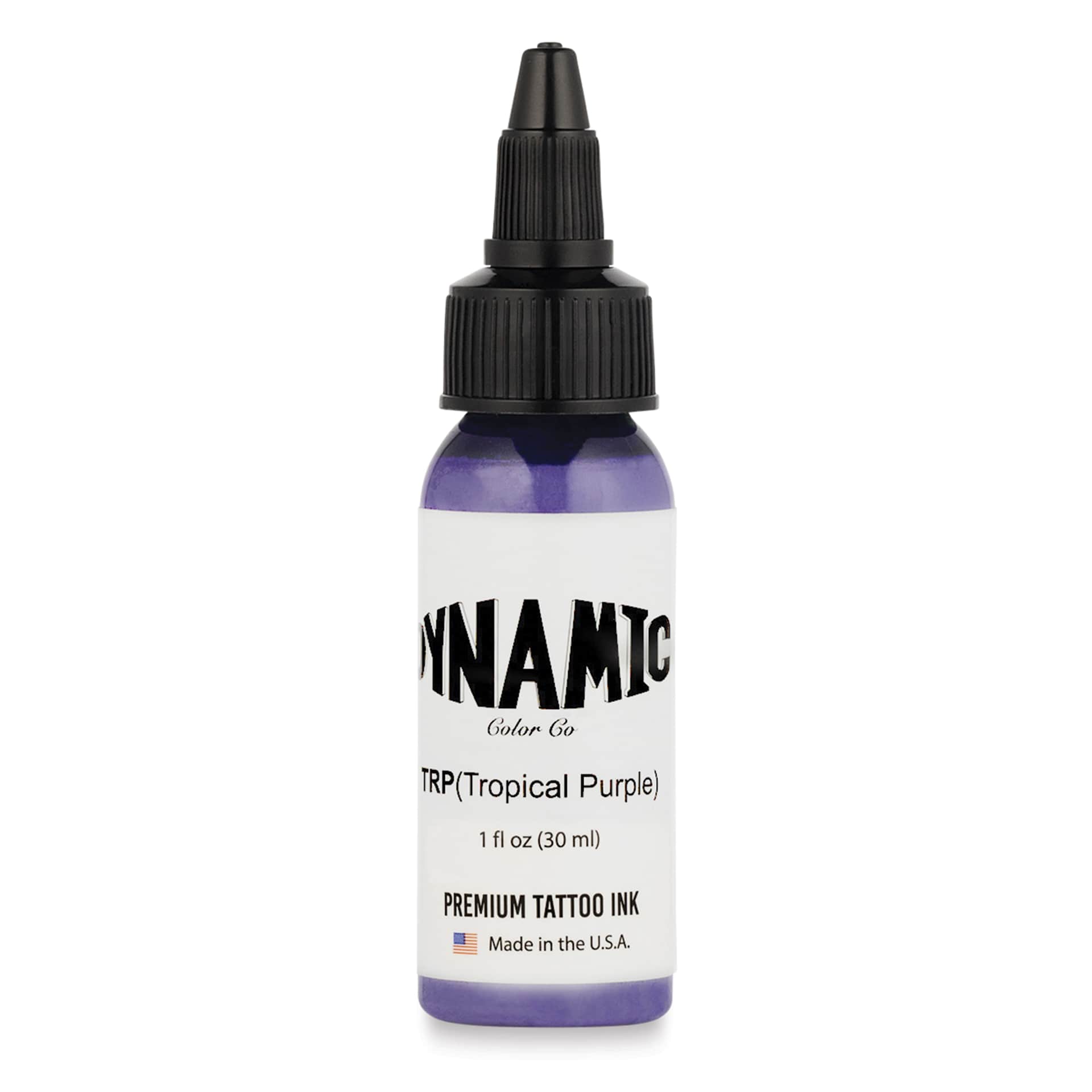 Dynamic Color Tattoo Ink - Tropical Purple, 1 oz bottle