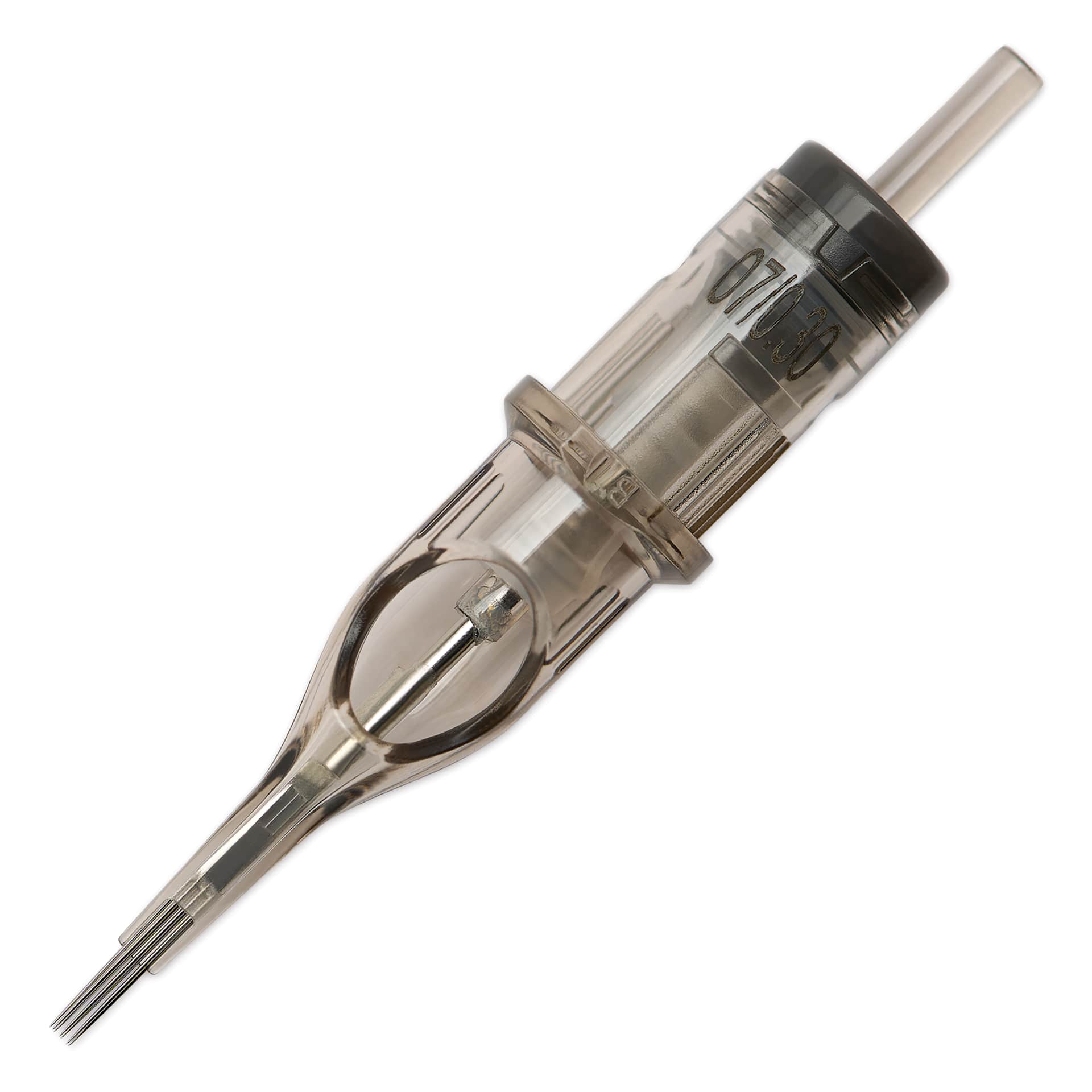 Peak Quartz Magnum Medium Taper Tattoo Needle Cartridges - #10, 7 Needles, Pkg of 20, single needle