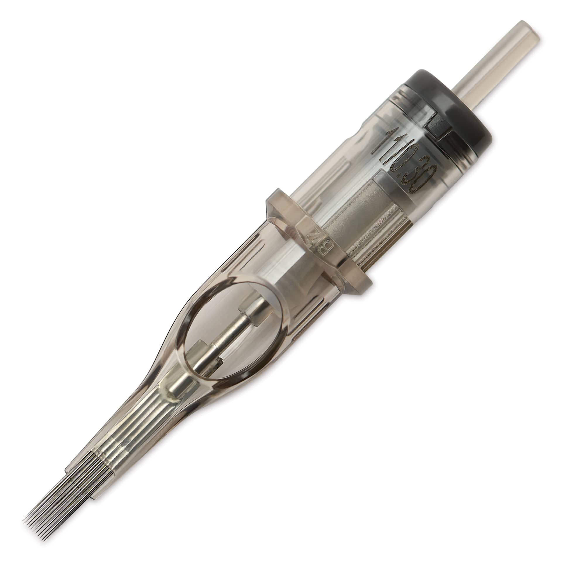 Peak Quartz Magnum Medium Taper Tattoo Needle Cartridges - #10, 11 Needles, Pkg of 20, single needle