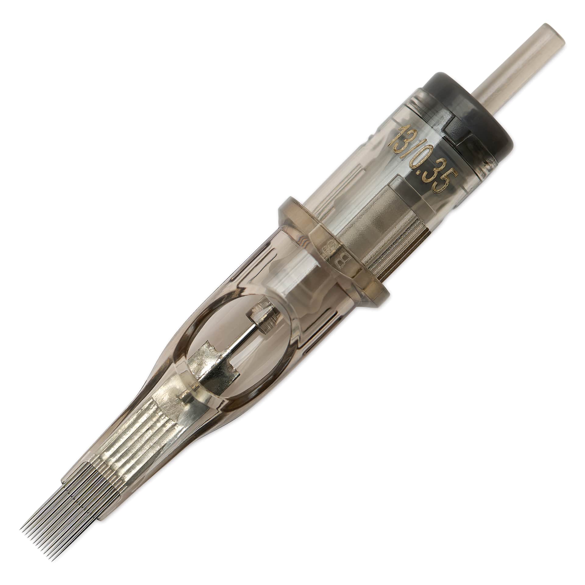 Peak Quartz Magnum Long Taper Tattoo Needle Cartridges - #12, 13 Needles, Pkg of 20