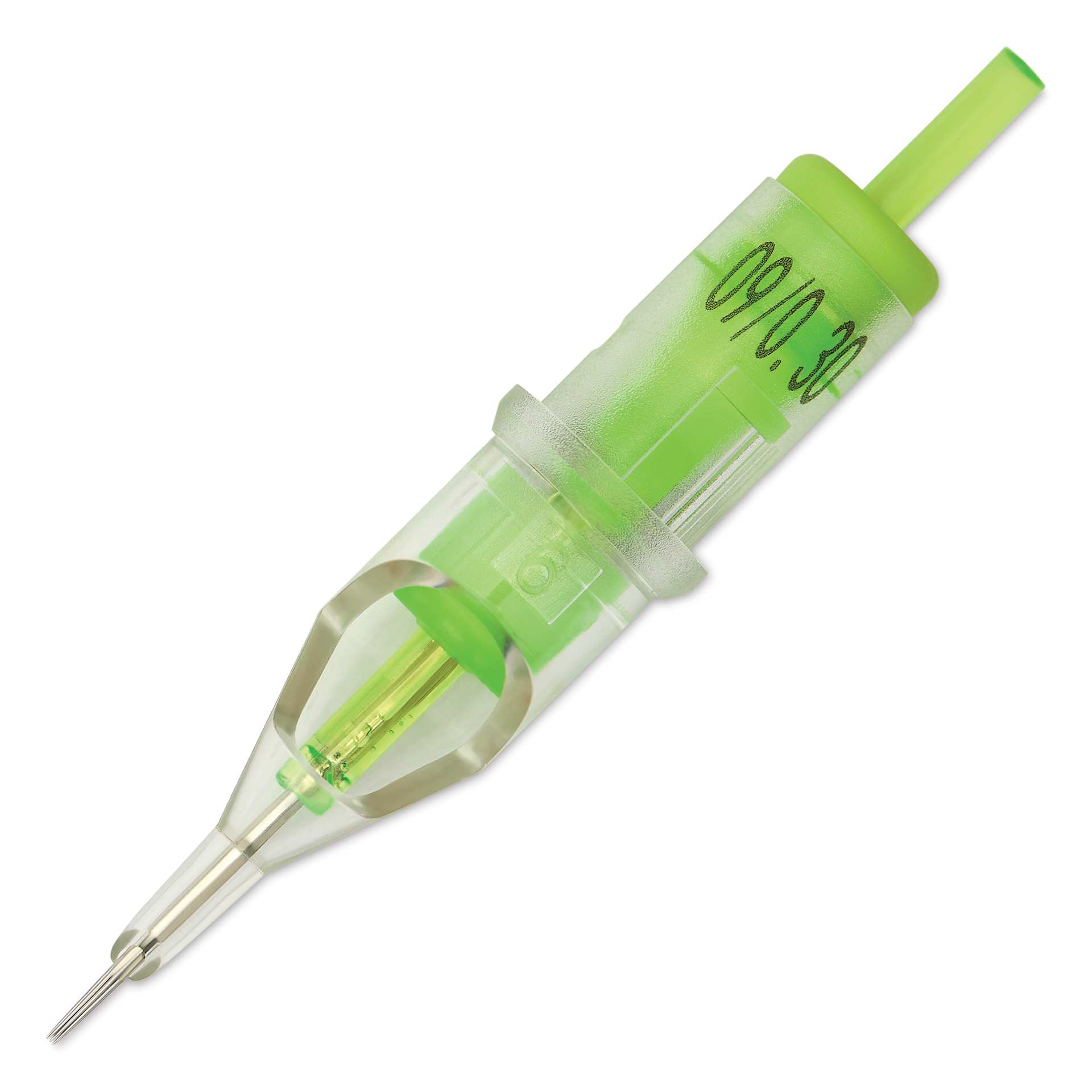 Peak Stellar Tattoo Needle Cartridges - #10 Bugpin (0.30 mm), 9 Round Liner, Long Taper (5 mm), Pkg of 20, single needle