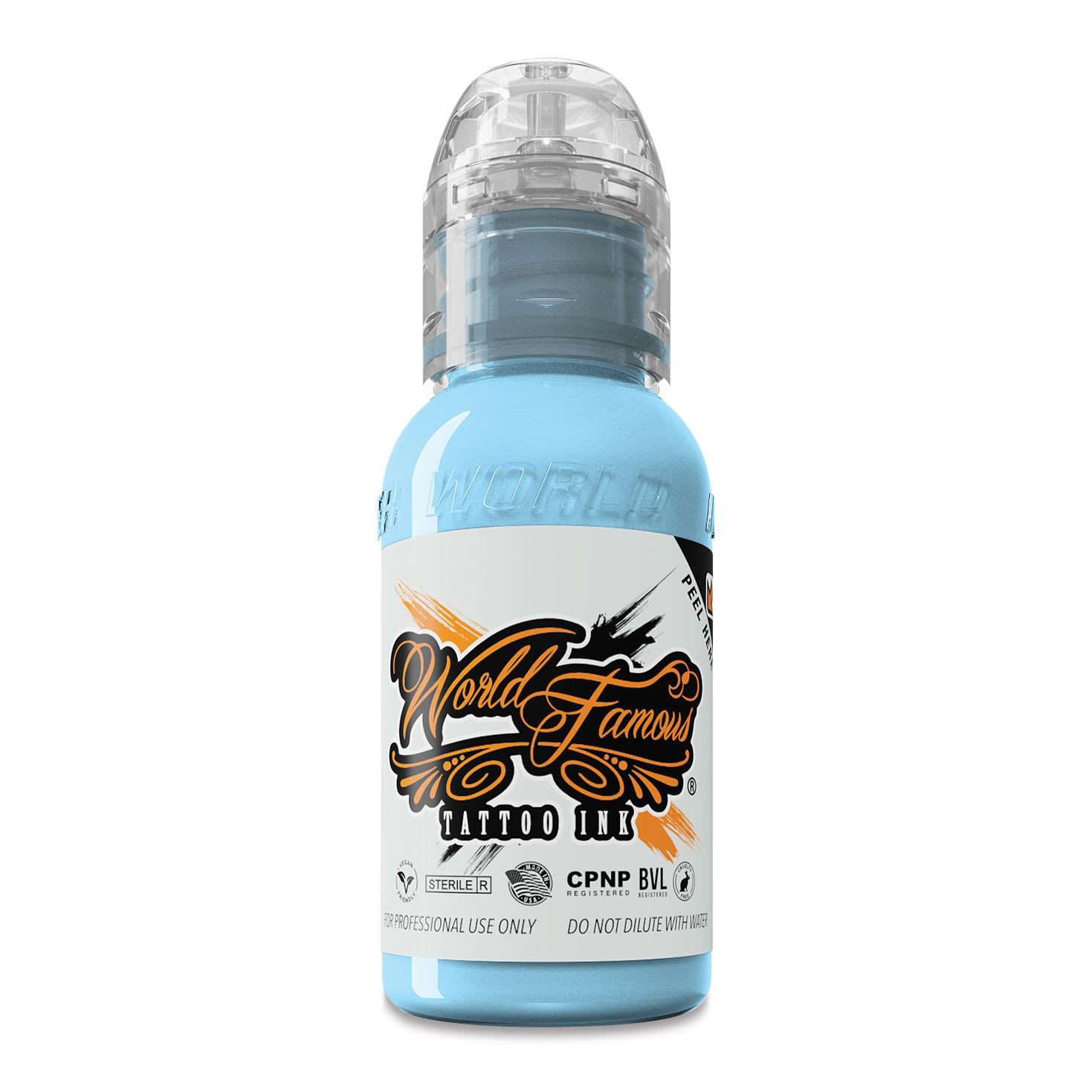 World Famous Tattoo Ink - Sinatra Blue, 1 oz bottle
