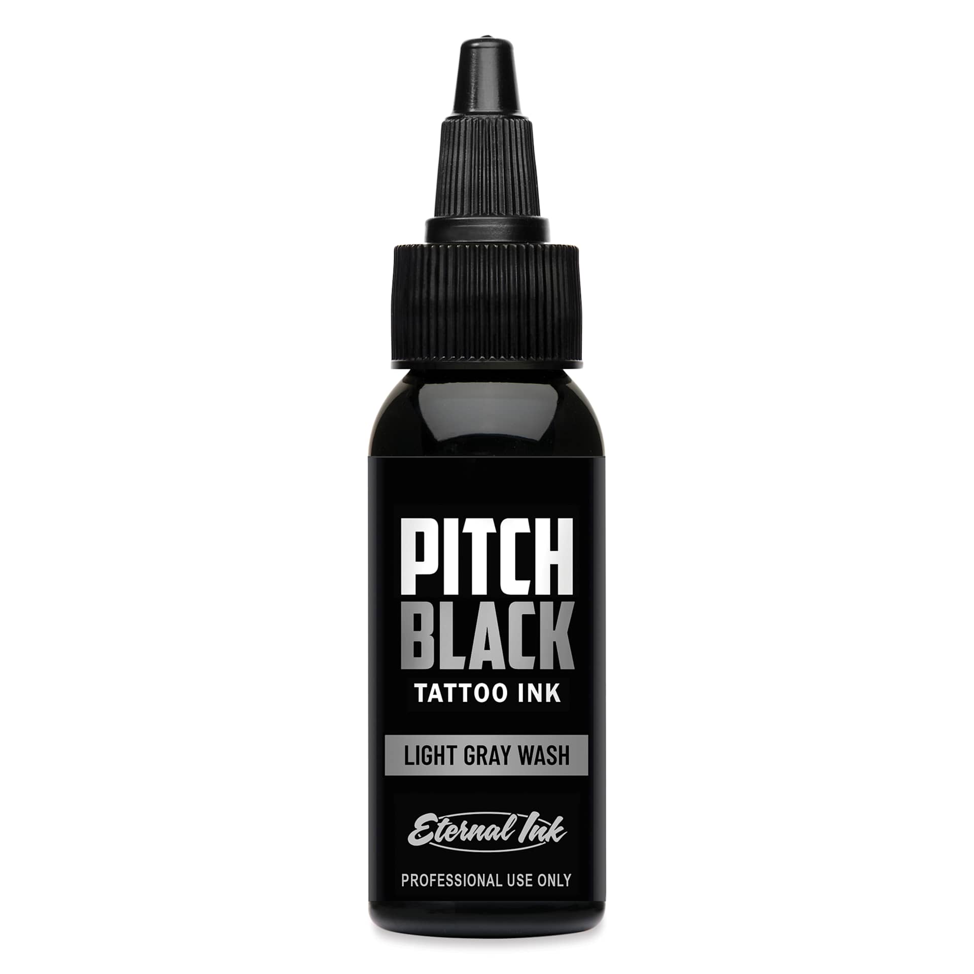 Eternal Ink Pitch Black Gray Wash Tattoo Ink - Light Gray, 1 oz bottle