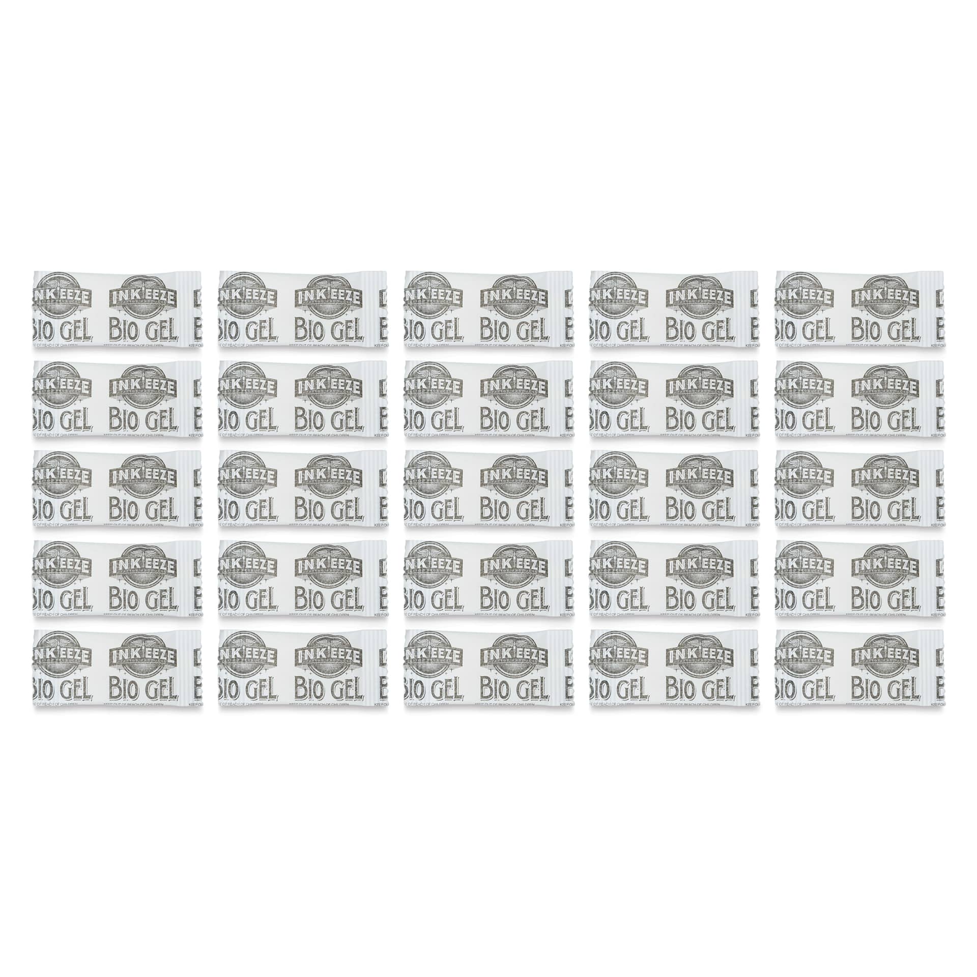 Inkeeze Bio Gel Clean - Pkg of 25