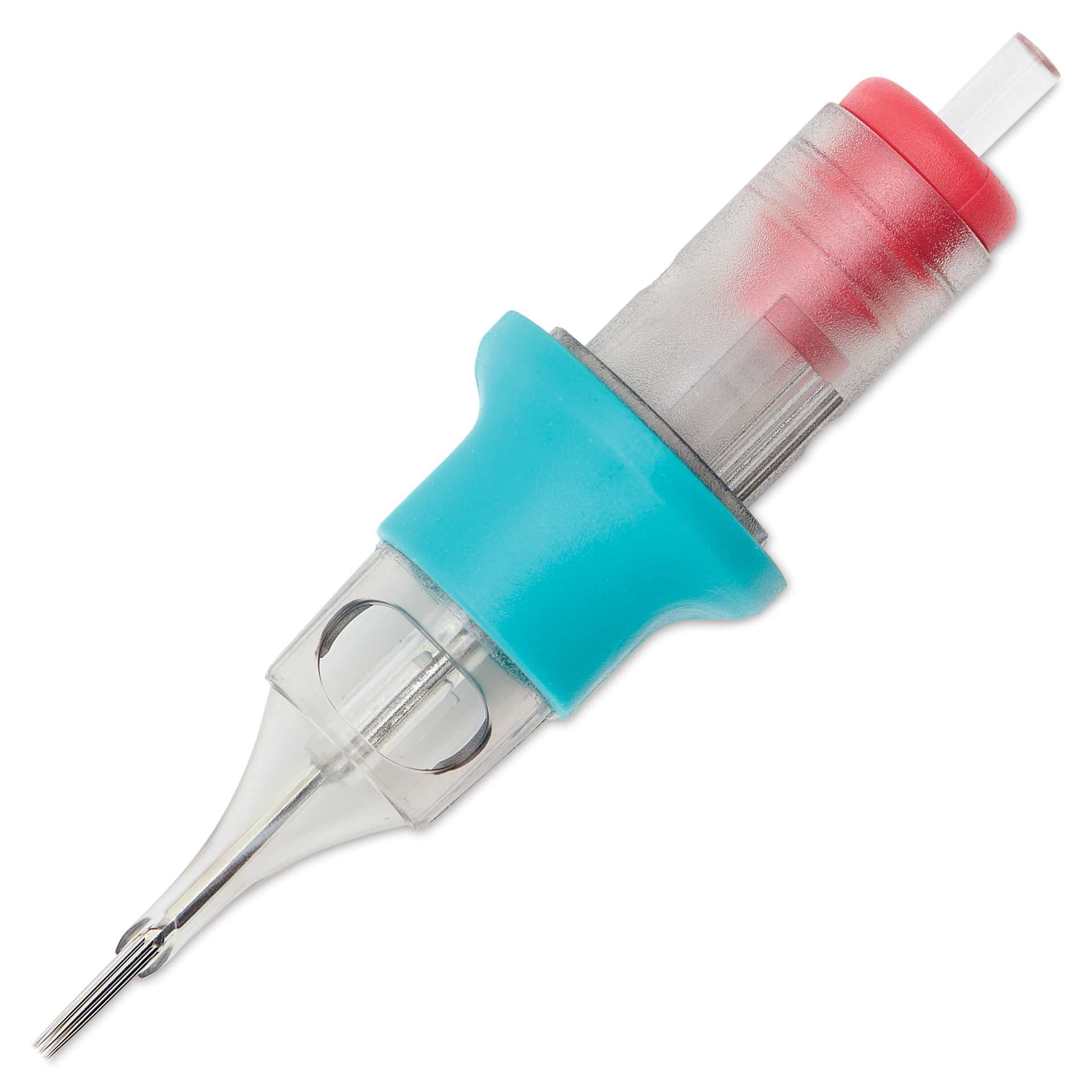 TatSoul Envy Gen 2 Traditional Round Liner Long Taper Tattoo Needle Cartridges - #12, 9 Needles, Pkg of 10, out of package