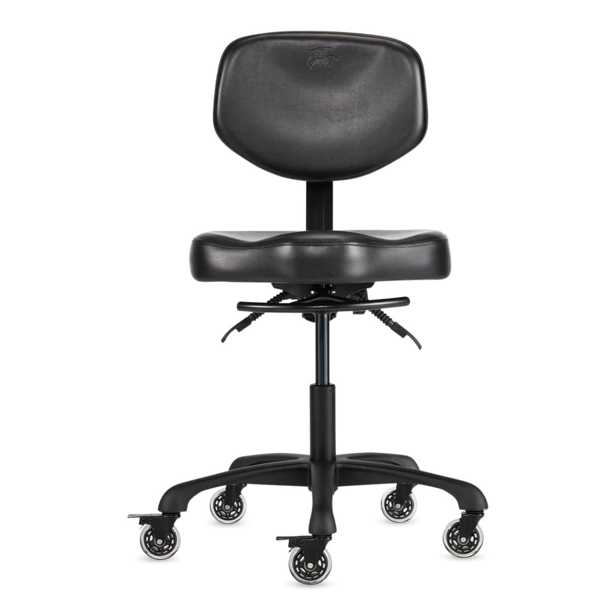 TatSoul Oros Adjustable Tattoo Artist Chair, front