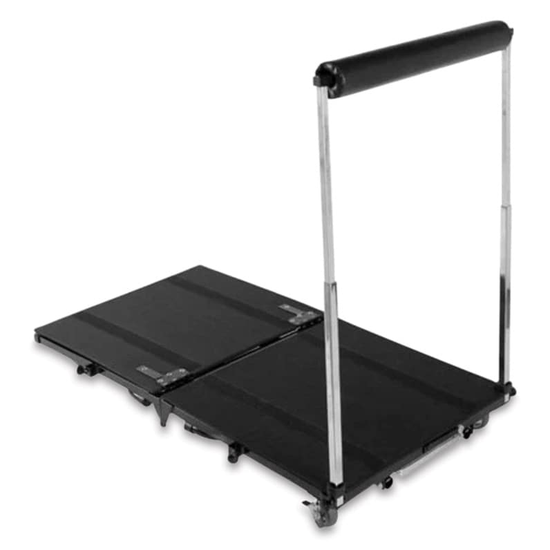 TatSoul X Portable Tattoo Table, partially unfolded