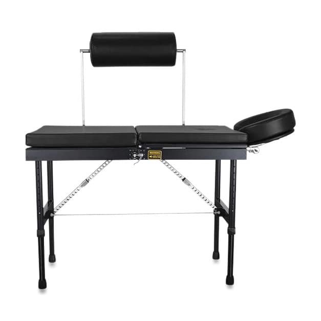 TatSoul X Mini Portable Lightweight Tattoo Table, partially unfolded