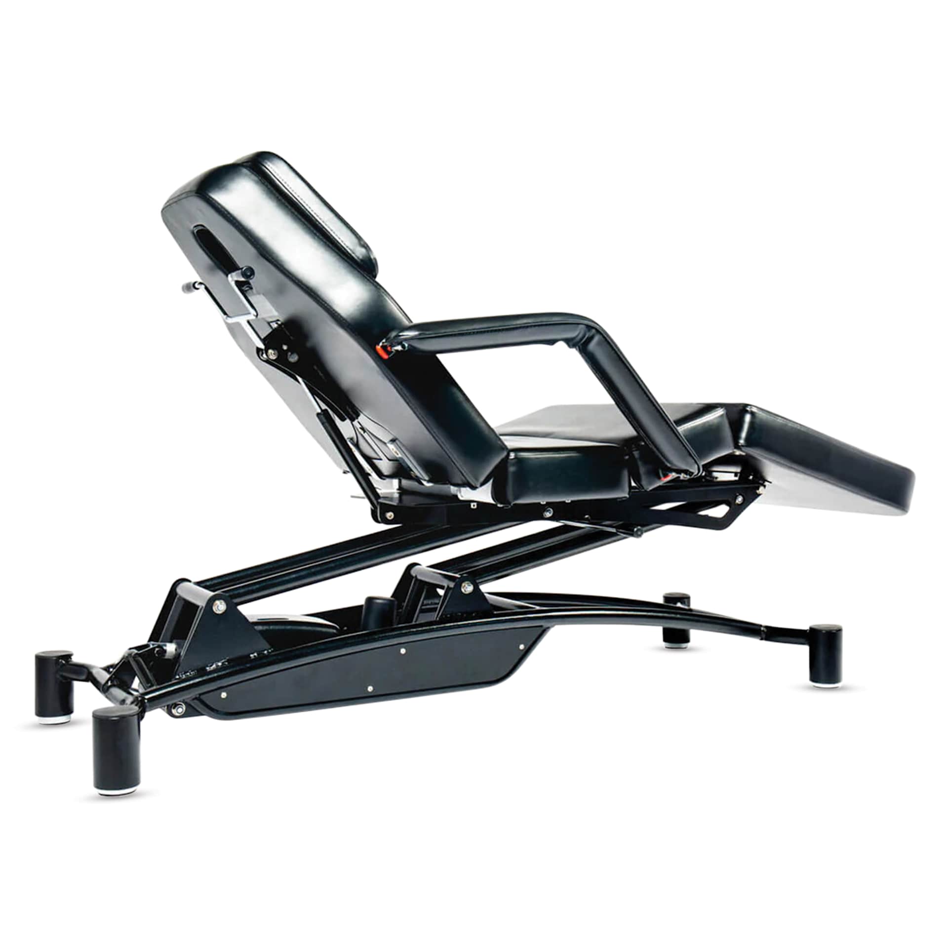 TatSoul Oros Adjustable Tattoo Client Bed, back, slightly lifted