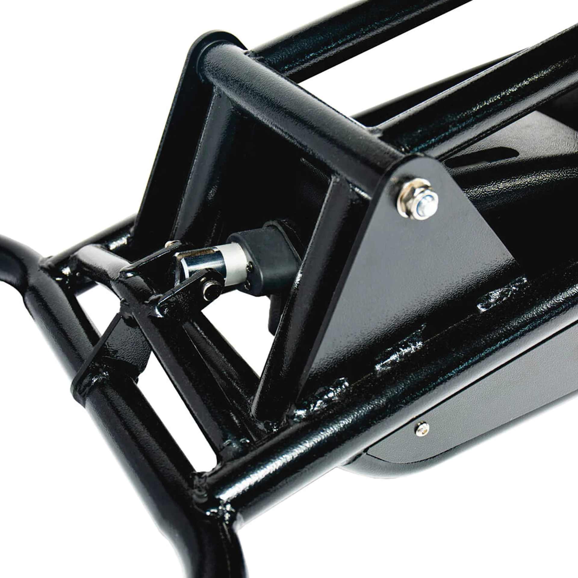 TatSoul Oros Adjustable Tattoo Client Bed, close-up of frame