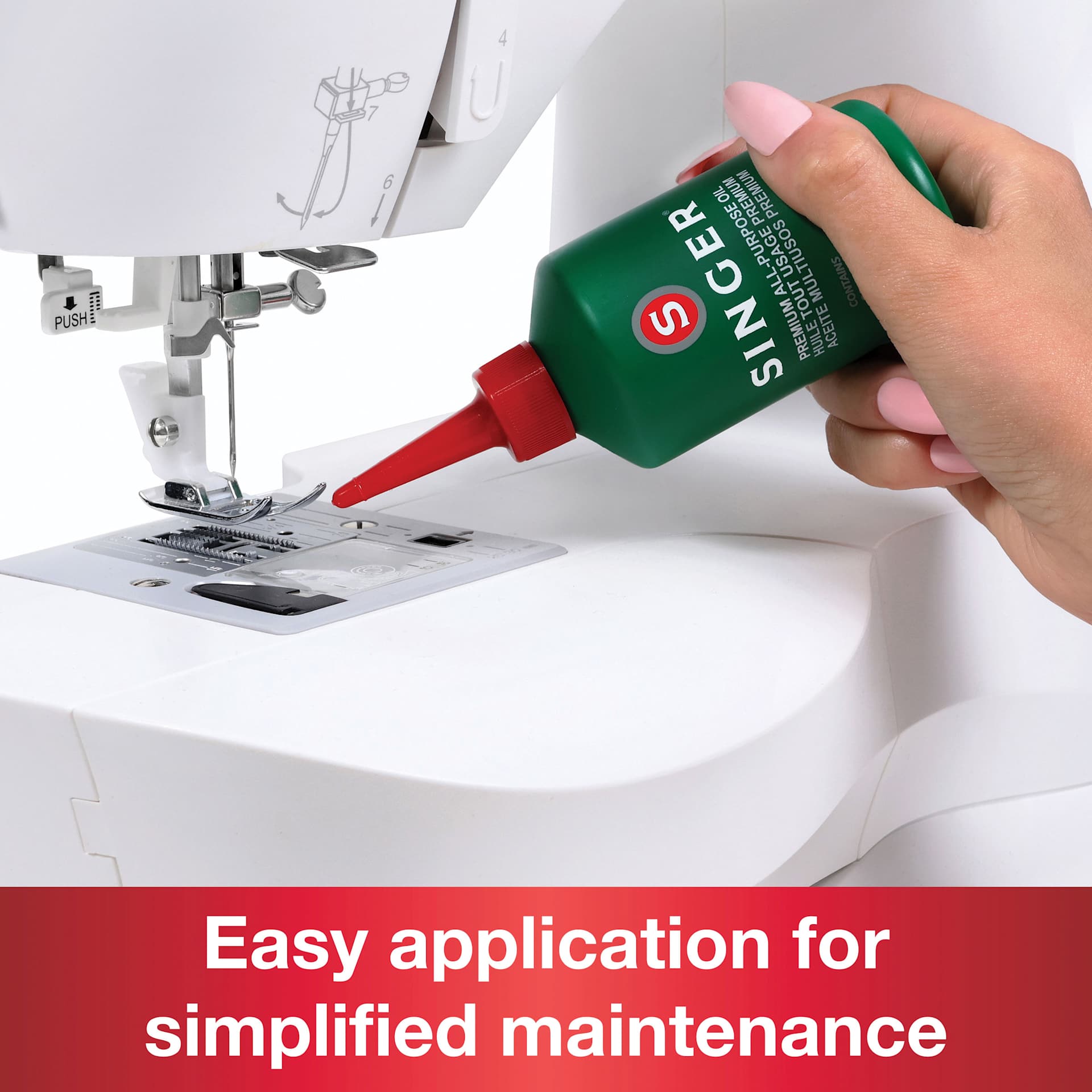 Easy application for simplified maintenance