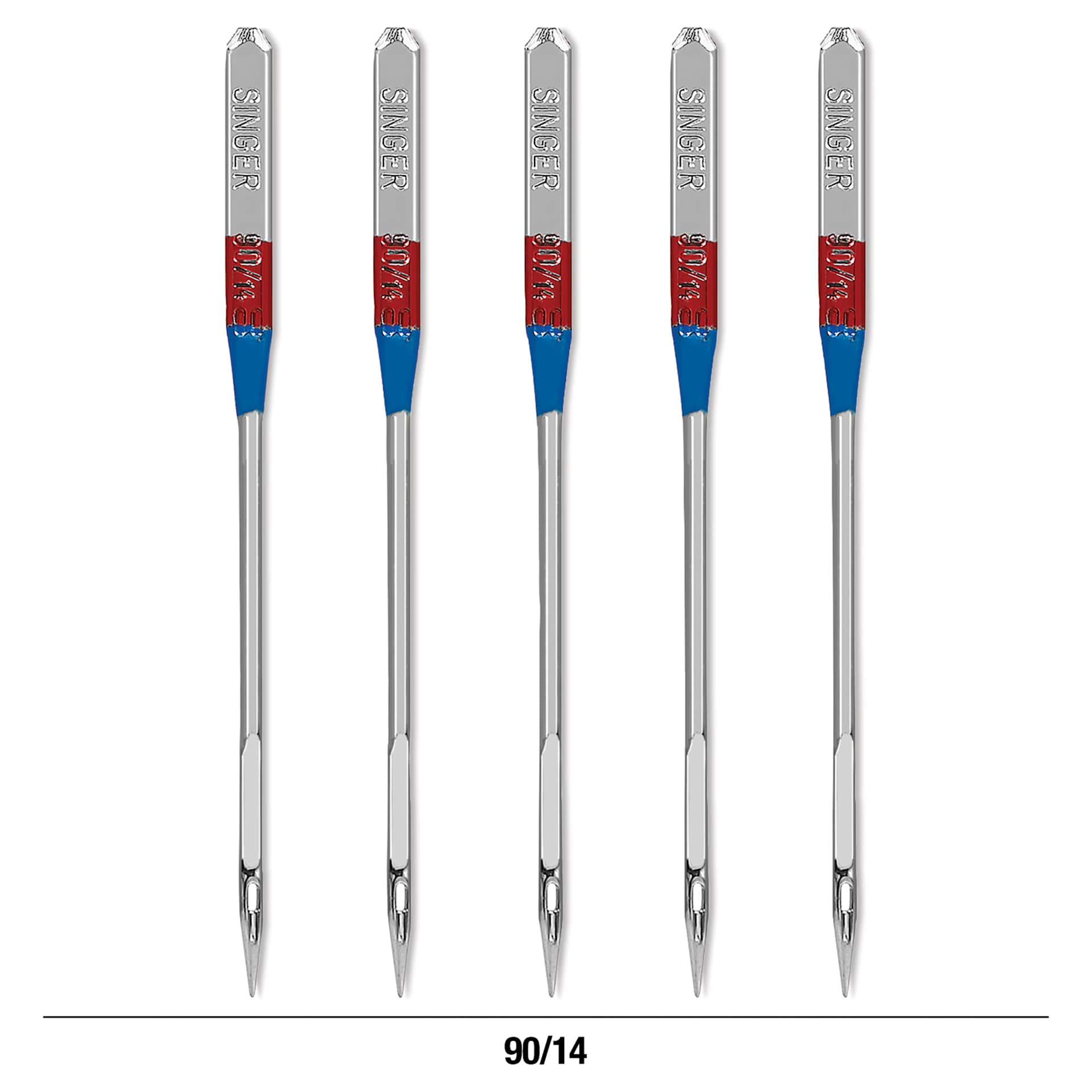 Singer Sewing Machine Needles - Universal, 90/14