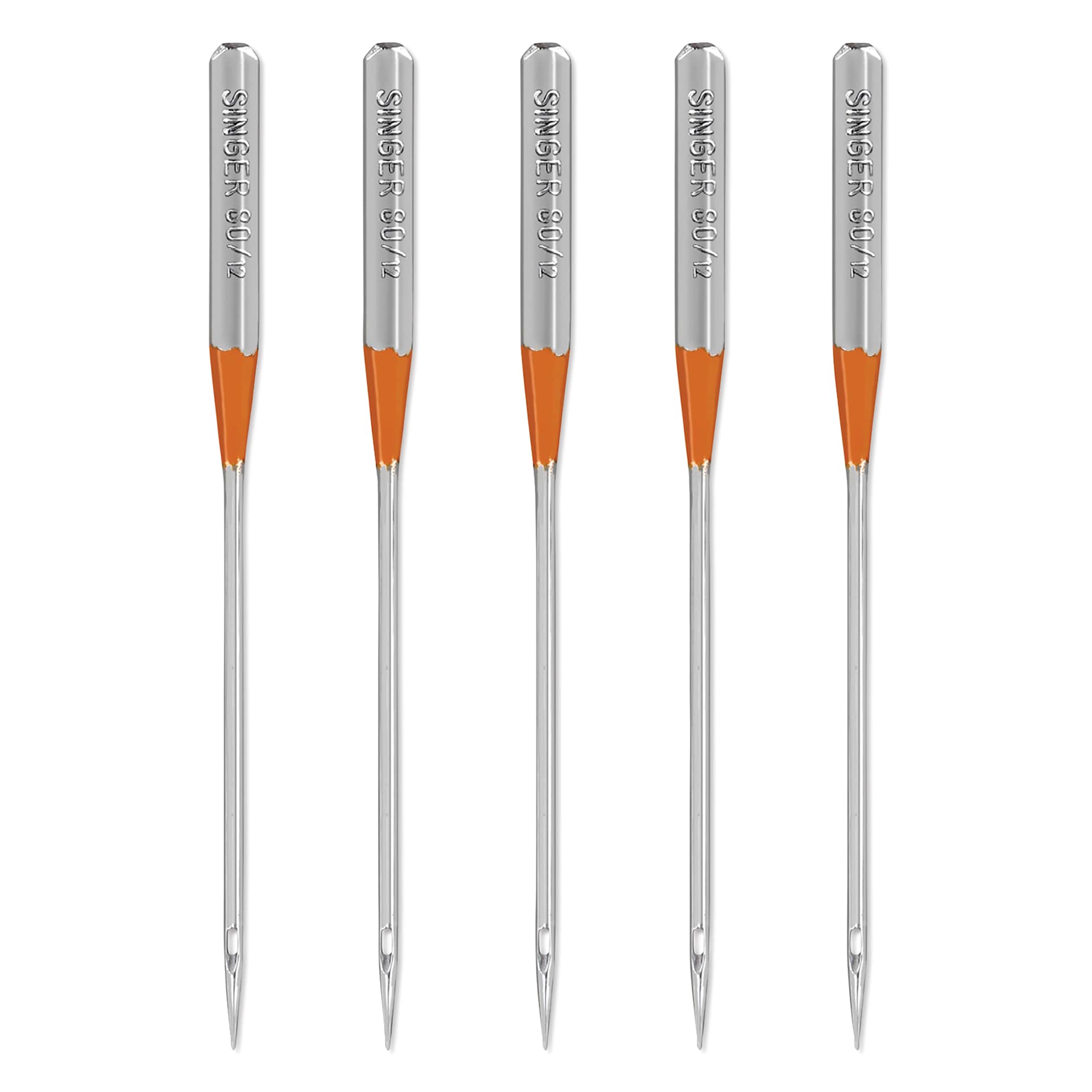 Singer Sewing Machine Needles - Overlock, 80/12, Pkg of 5