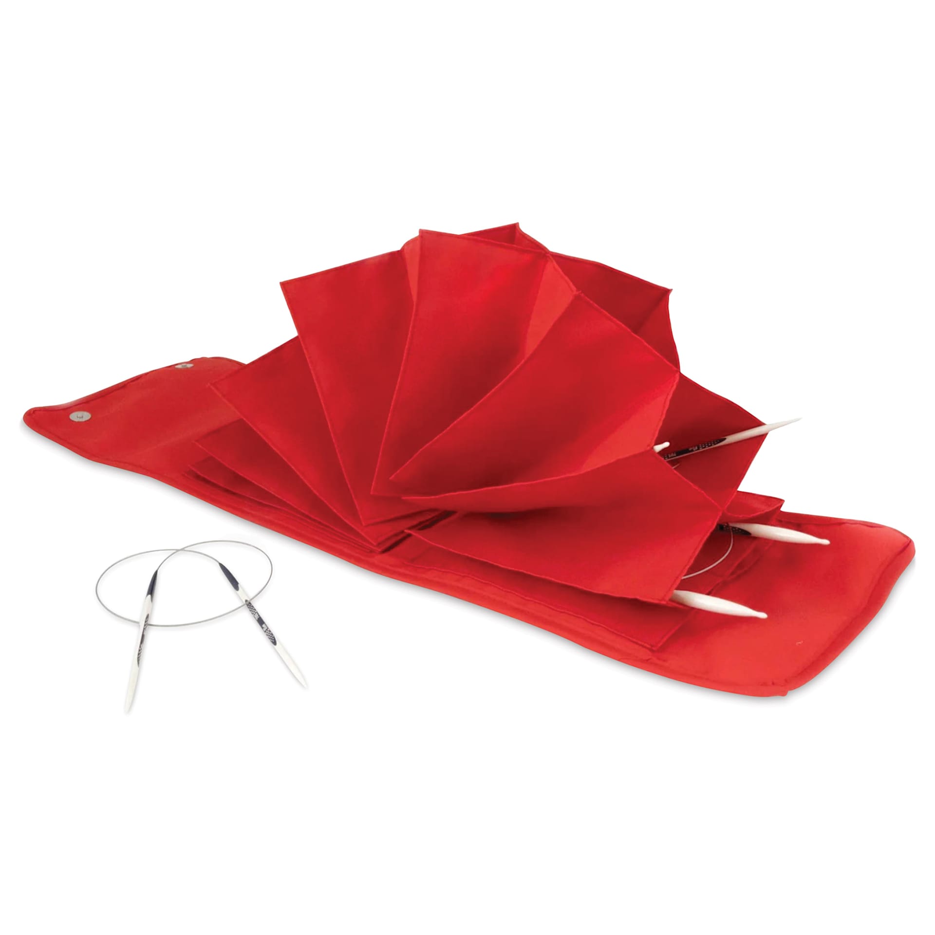Prym Needle Cases - Circular Needle Case, fan pockets