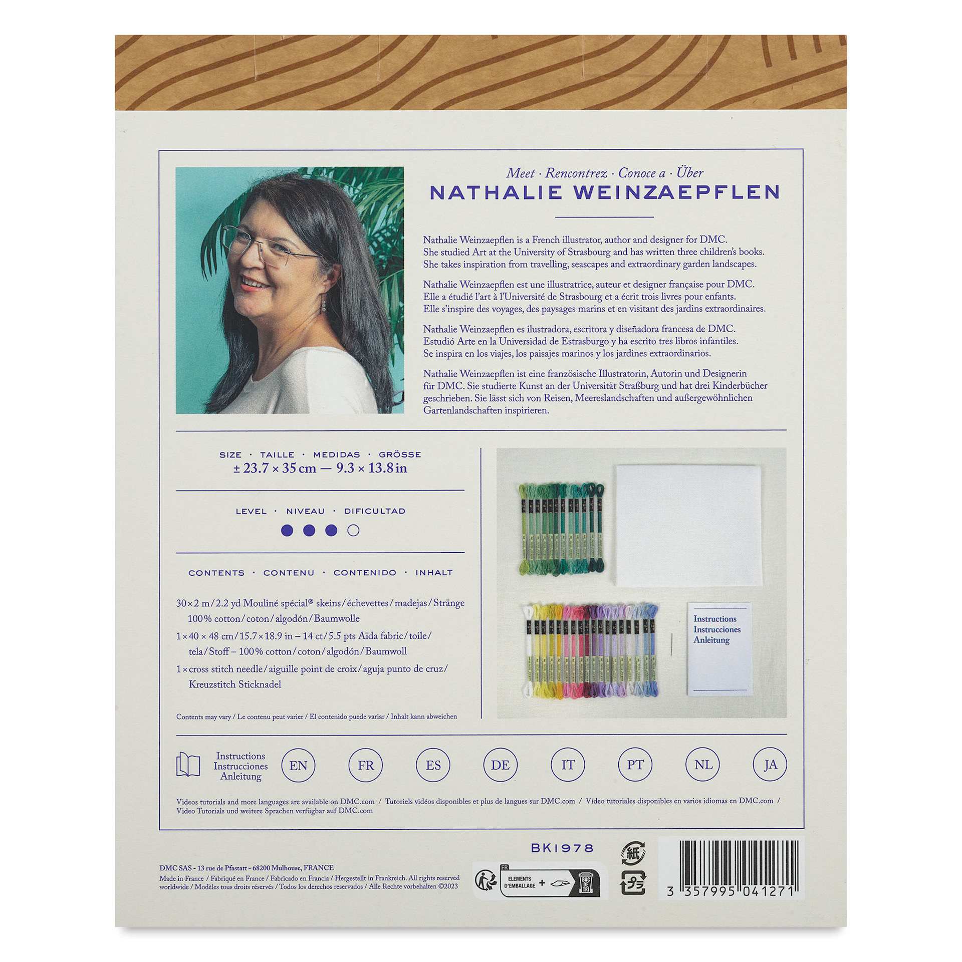 "Herbs" by Nathalie Weinzaeplfen back of packaging
