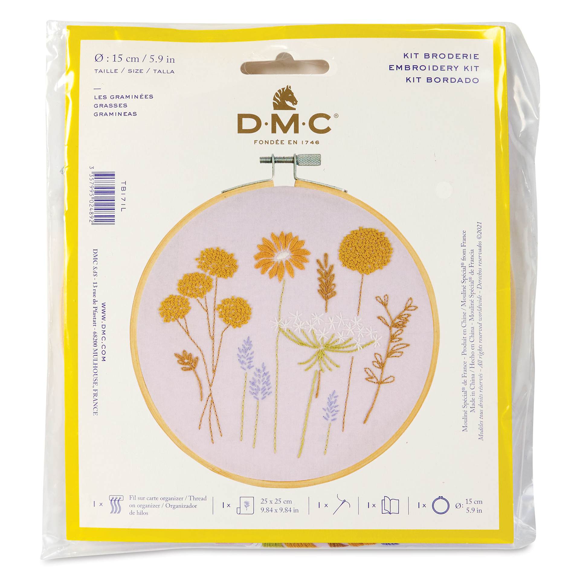 DMC Stitch Kit - Grasses front of packaging