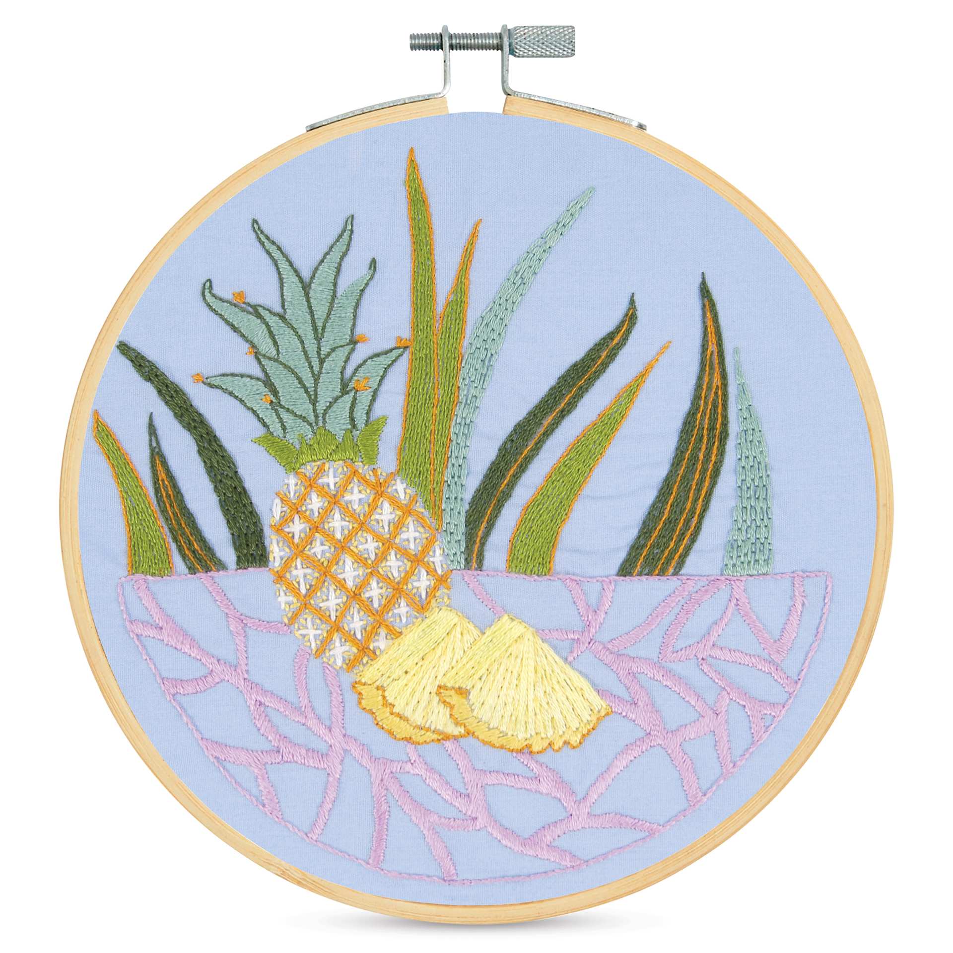 DMC Stitch Kit - Pineapple, finished