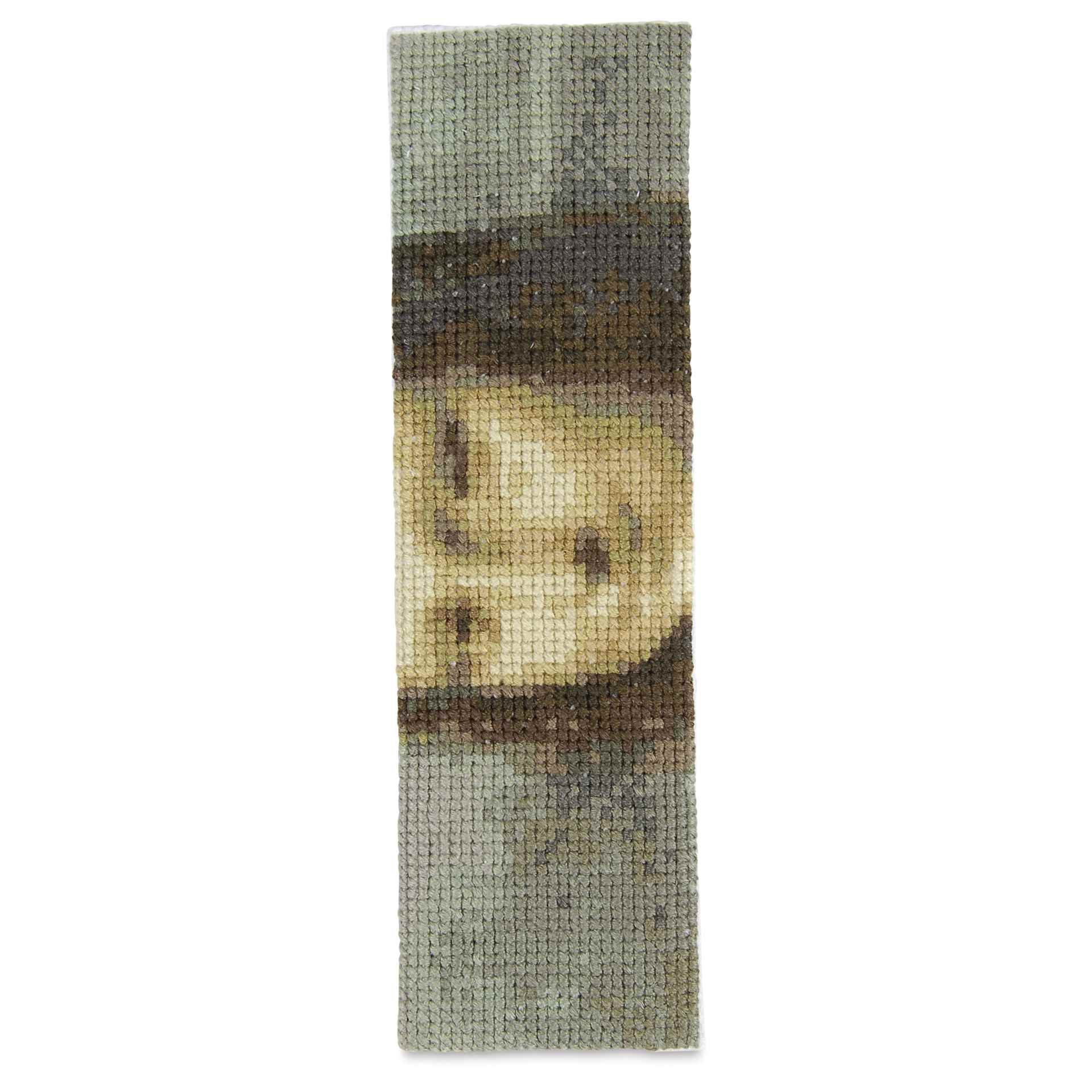 DMC The Masters Collection Cross Stitch Bookmark Kit - "Mona Lisa" by Da Vinci