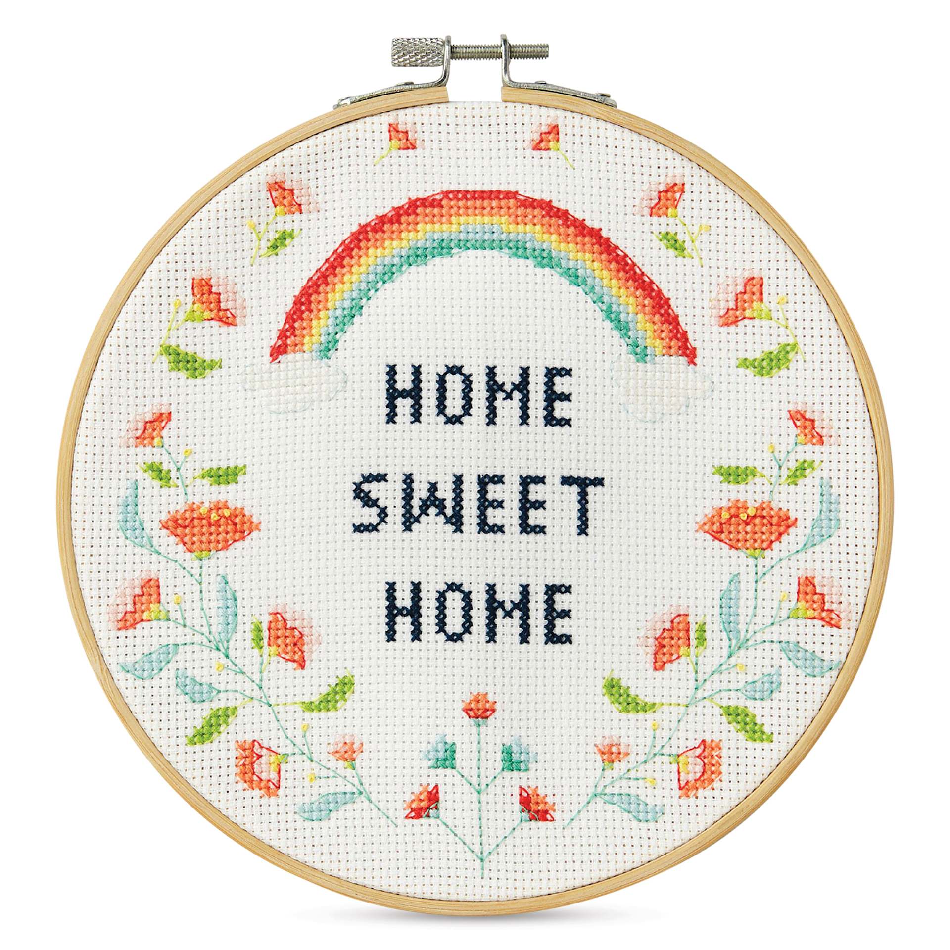DMC Gift of Stitch Kit - Home Sweet Home - finished
