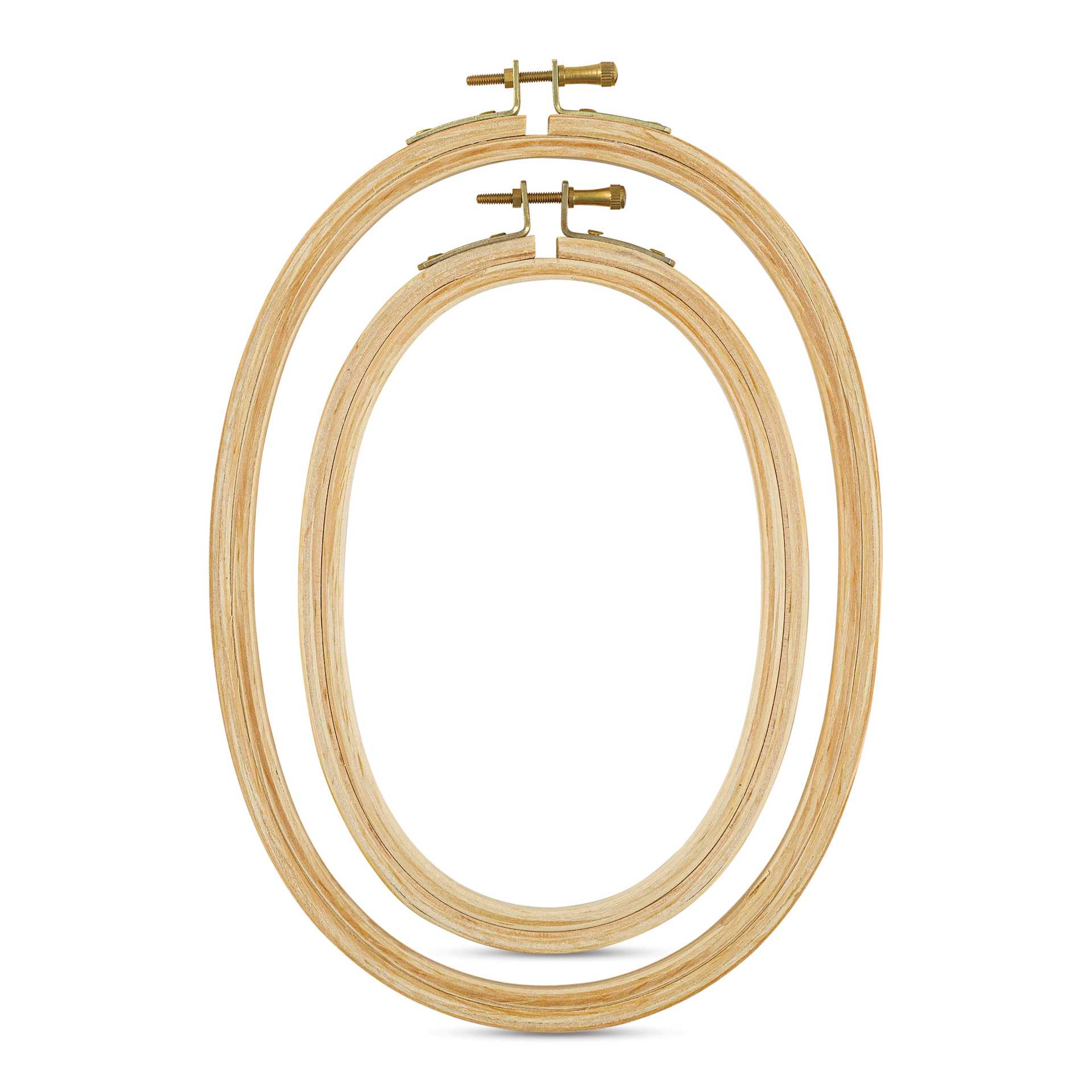 DMC Wooden Needlework Hoops - Oval