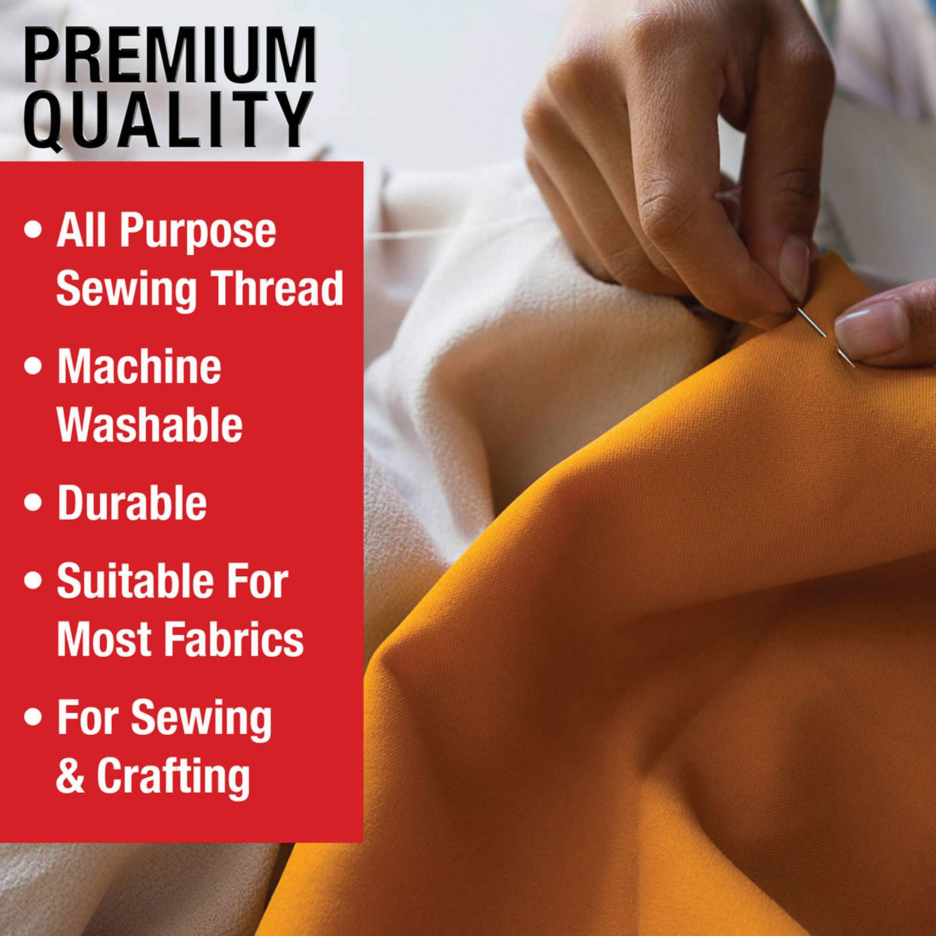 Singer All Purpose Sewing Thread Set - Features