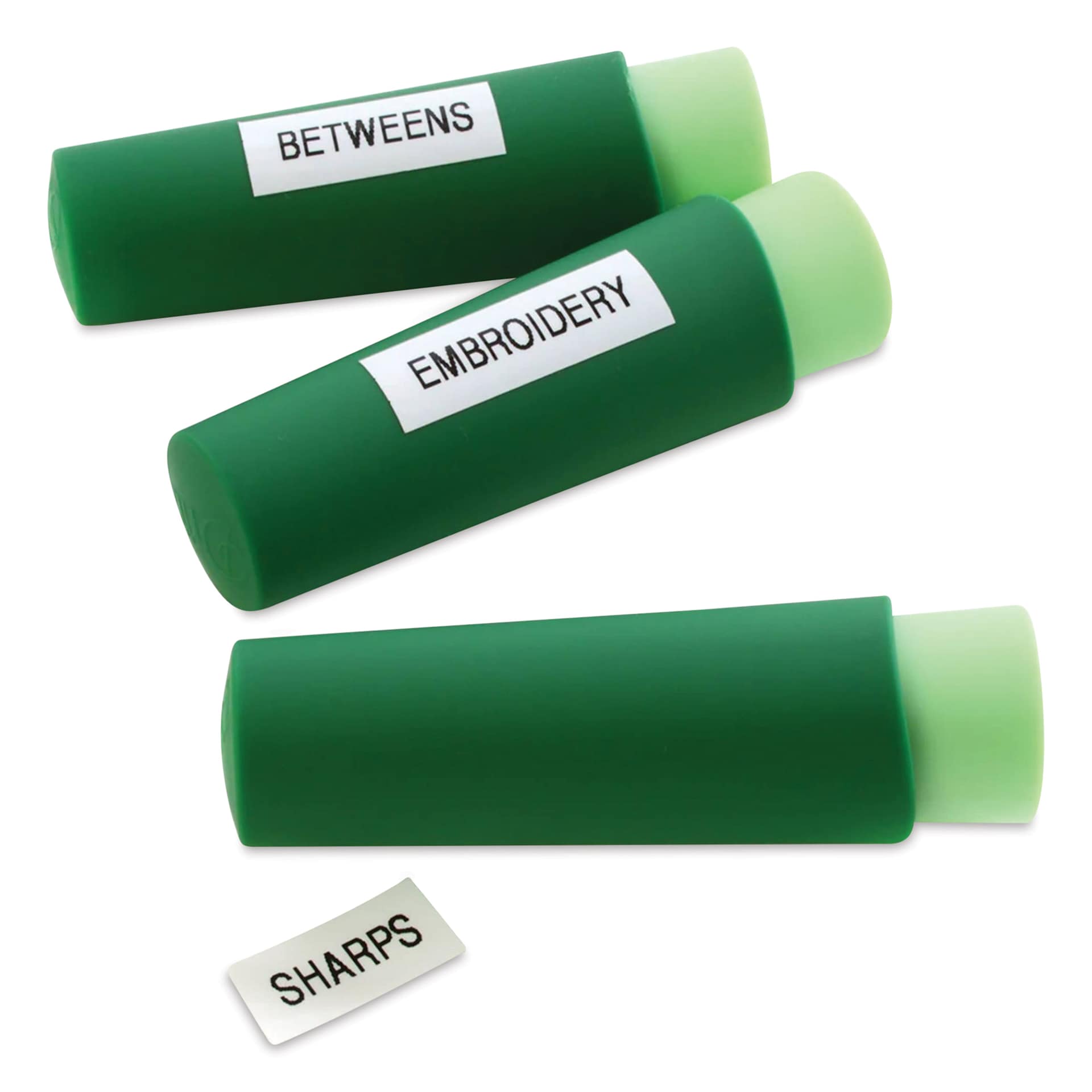 Dritz Twist N Select Needle Storage Tube - labelled for different types of needles (labels not included)