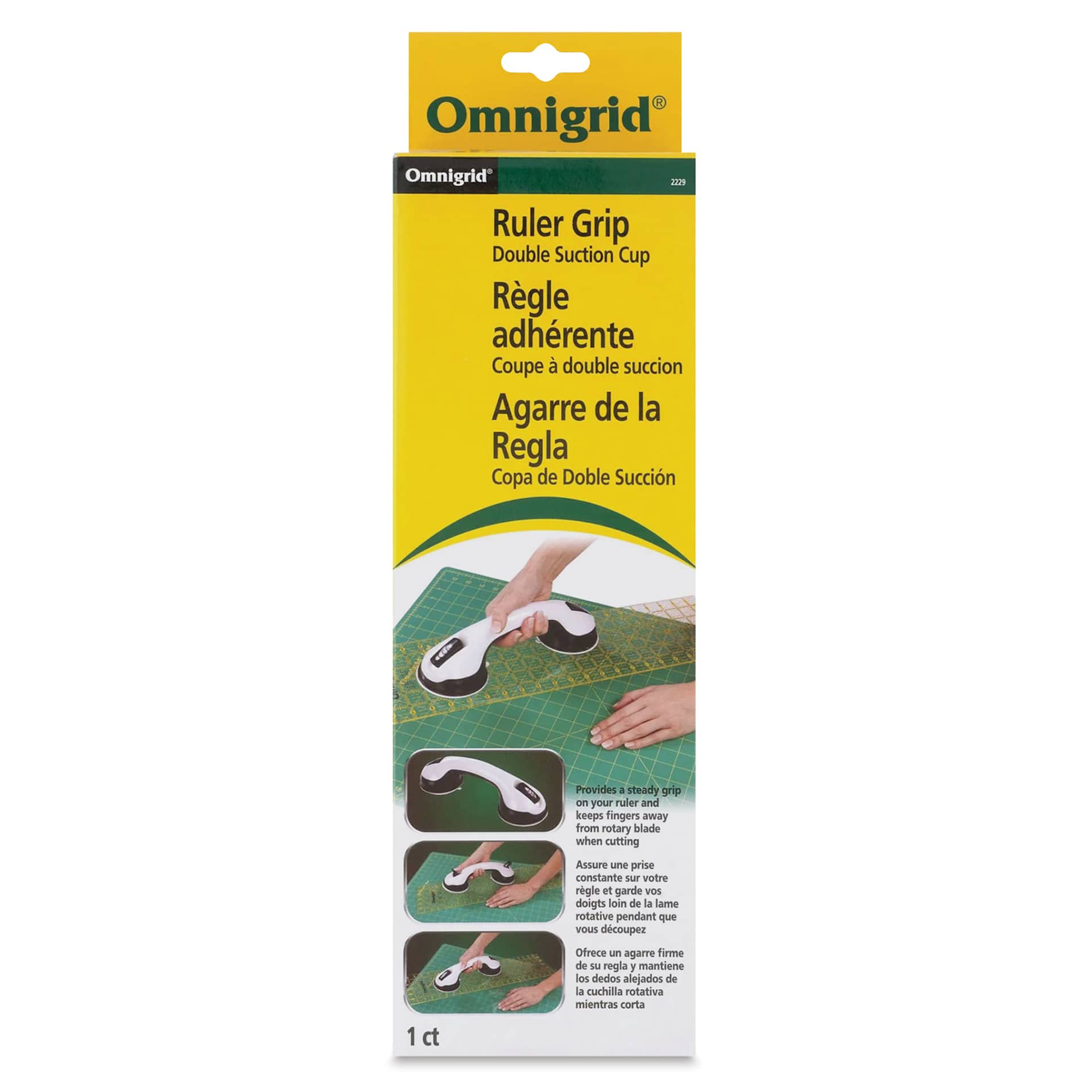 Omnigrid Ruler Grip - front of packaging