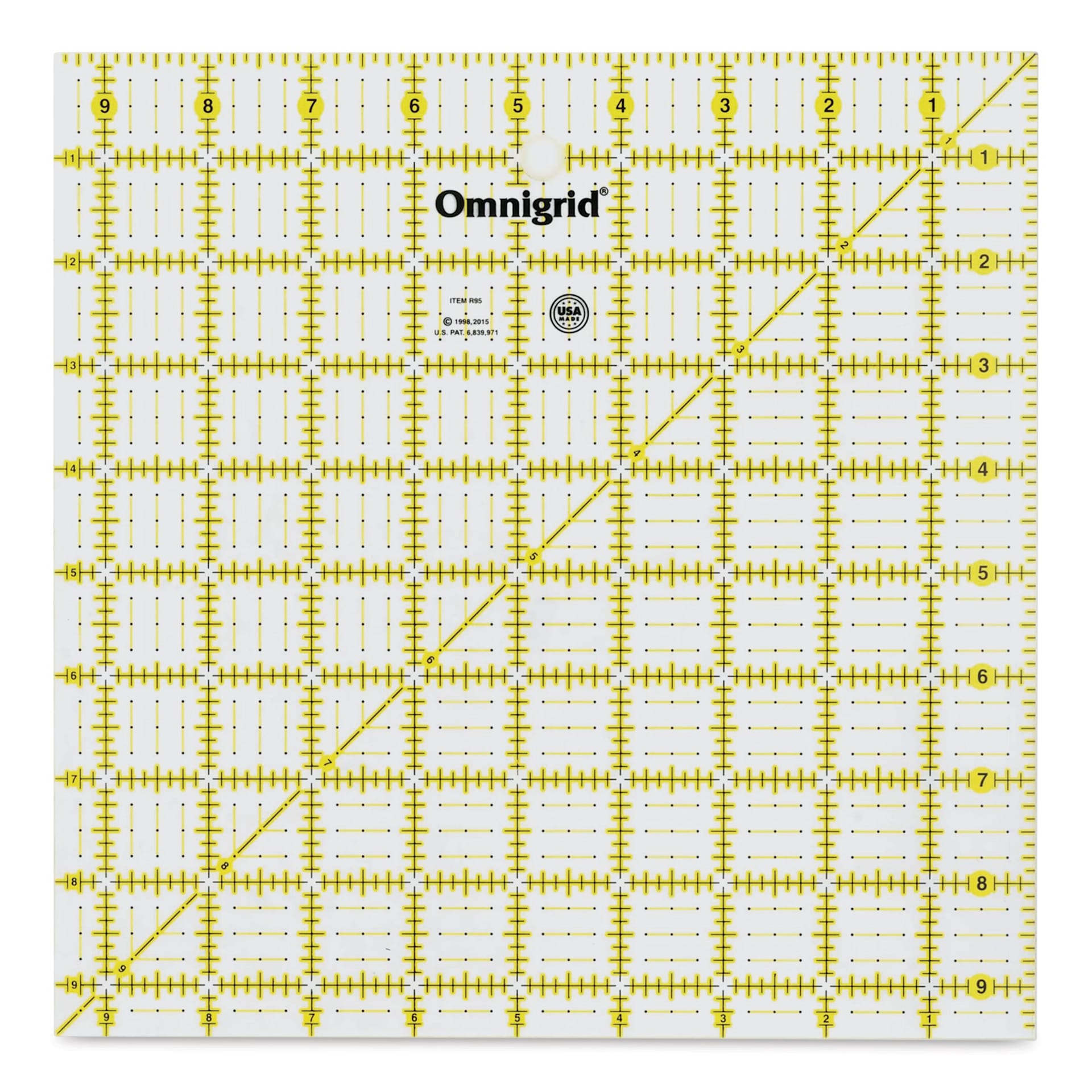 Omnigrid Square Ruler Value Pack - Set of 4, 9-1/2"