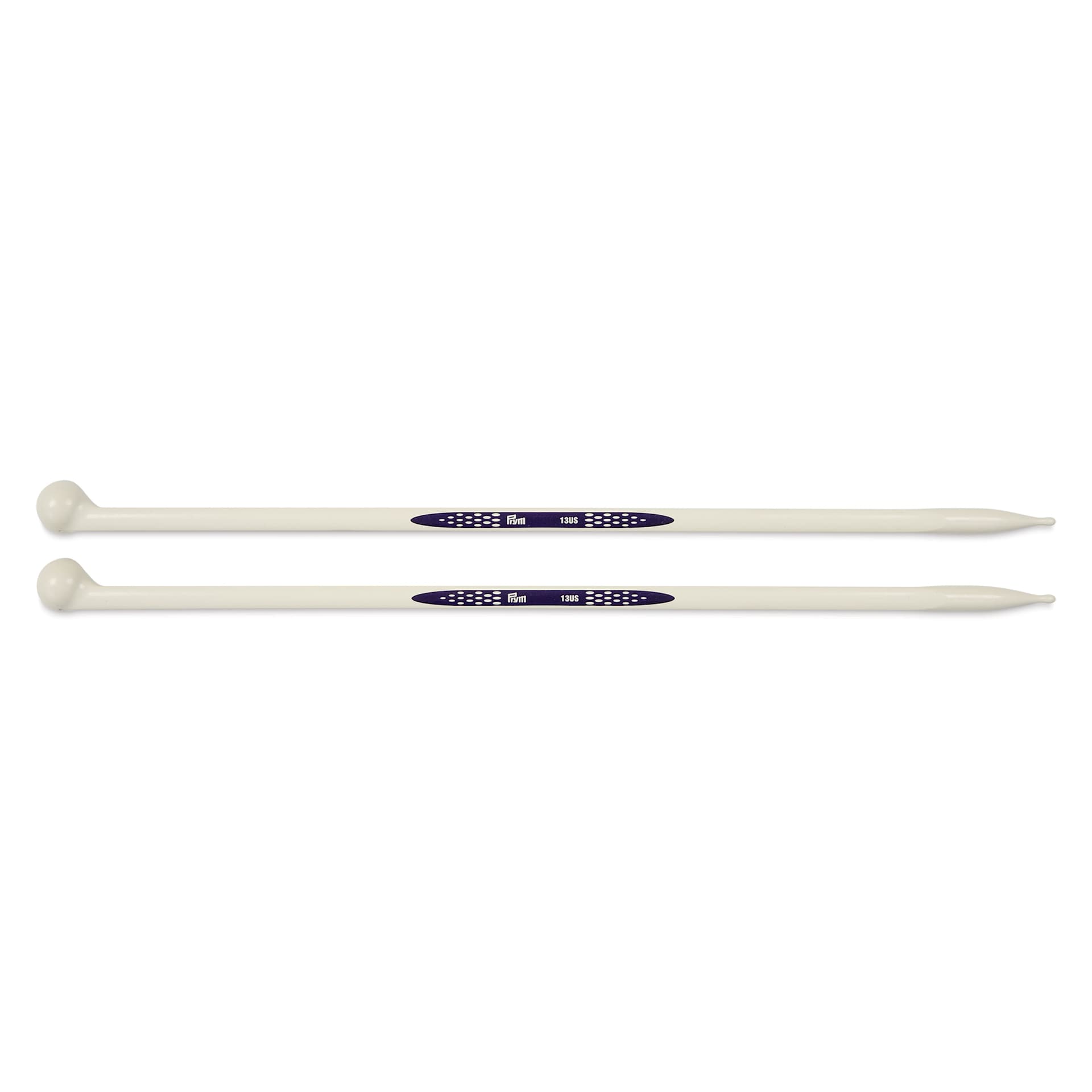 Prym Ergonomics Single Point Knitting Needles - Size 13, 14"