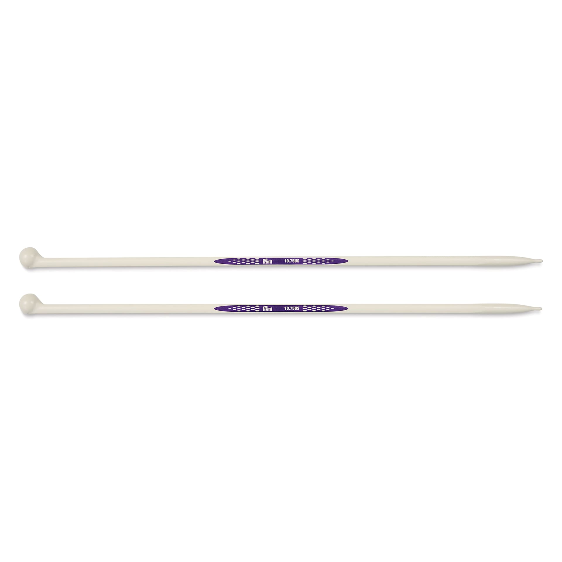Prym Ergonomics Single Point Knitting Needles - Size 10-3/4, 14"