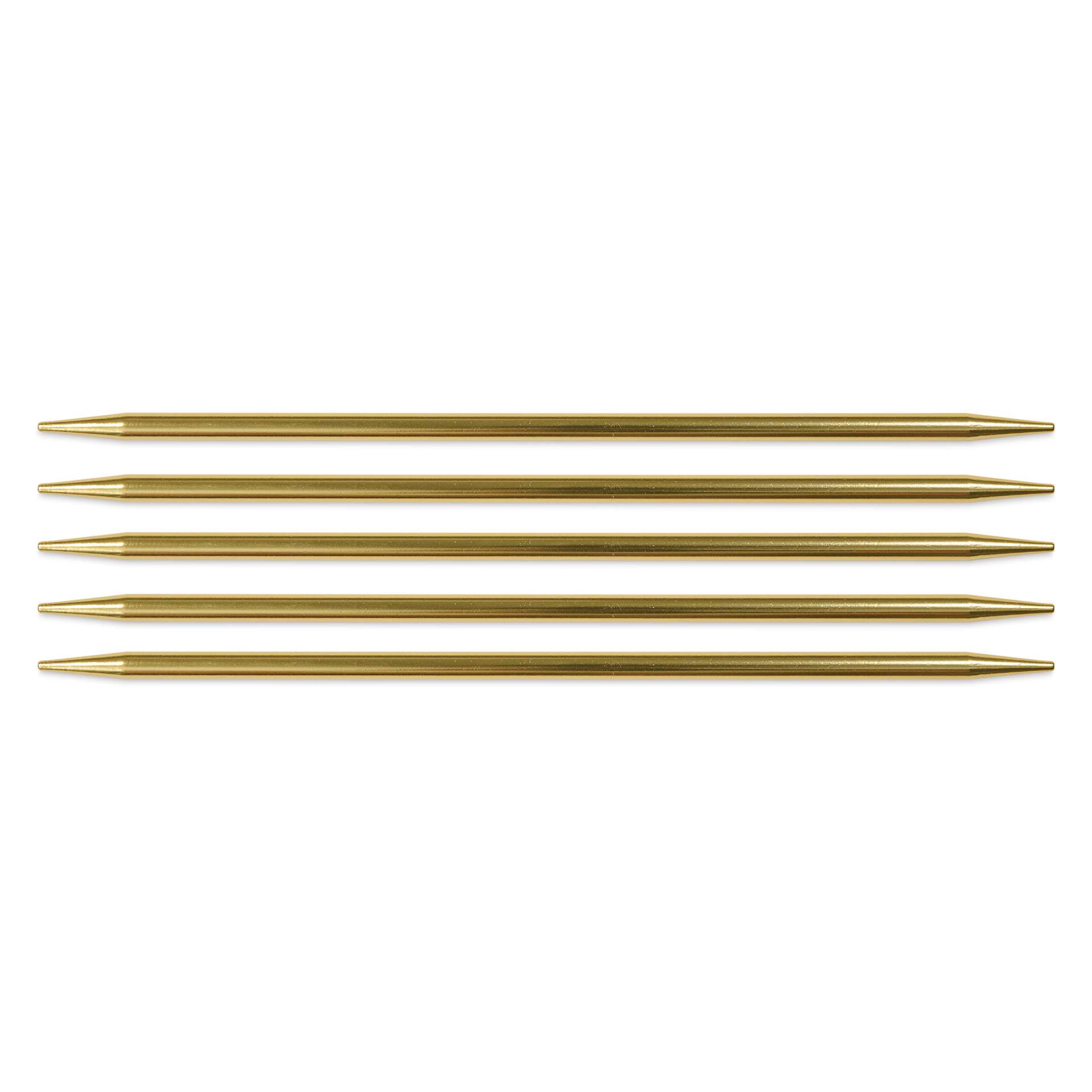 Boye Aluminum Doublepoint Knitting Needles - Pkg of 5, US 8, 7"