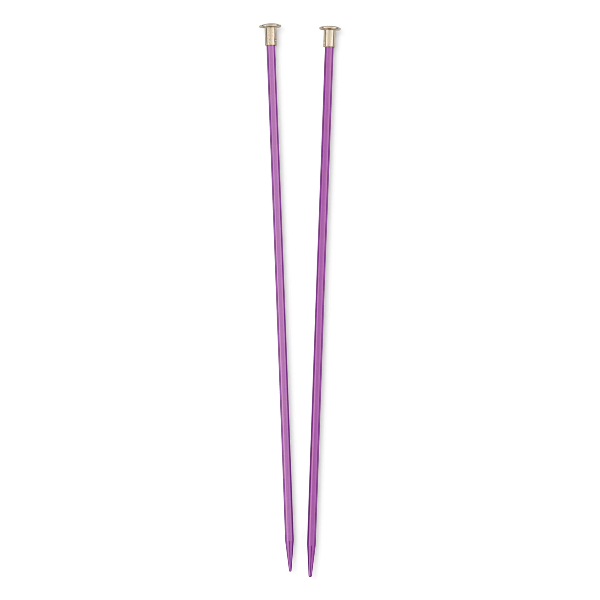 Boye Aluminum Knitting Needles - US 6, 10"