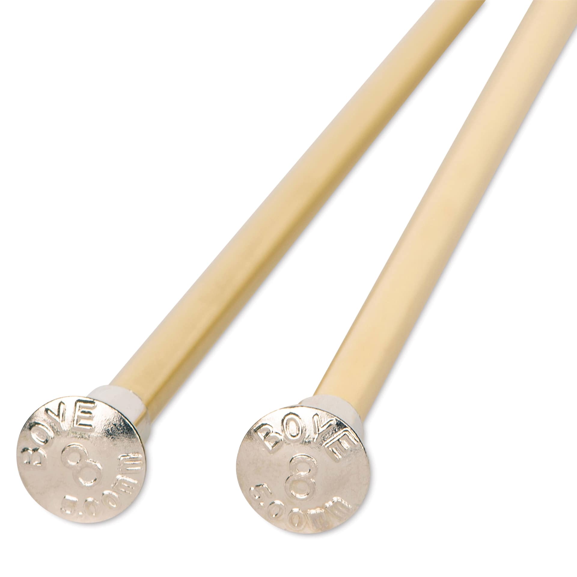 Boye Aluminum Knitting Needle - US 8 - close-up