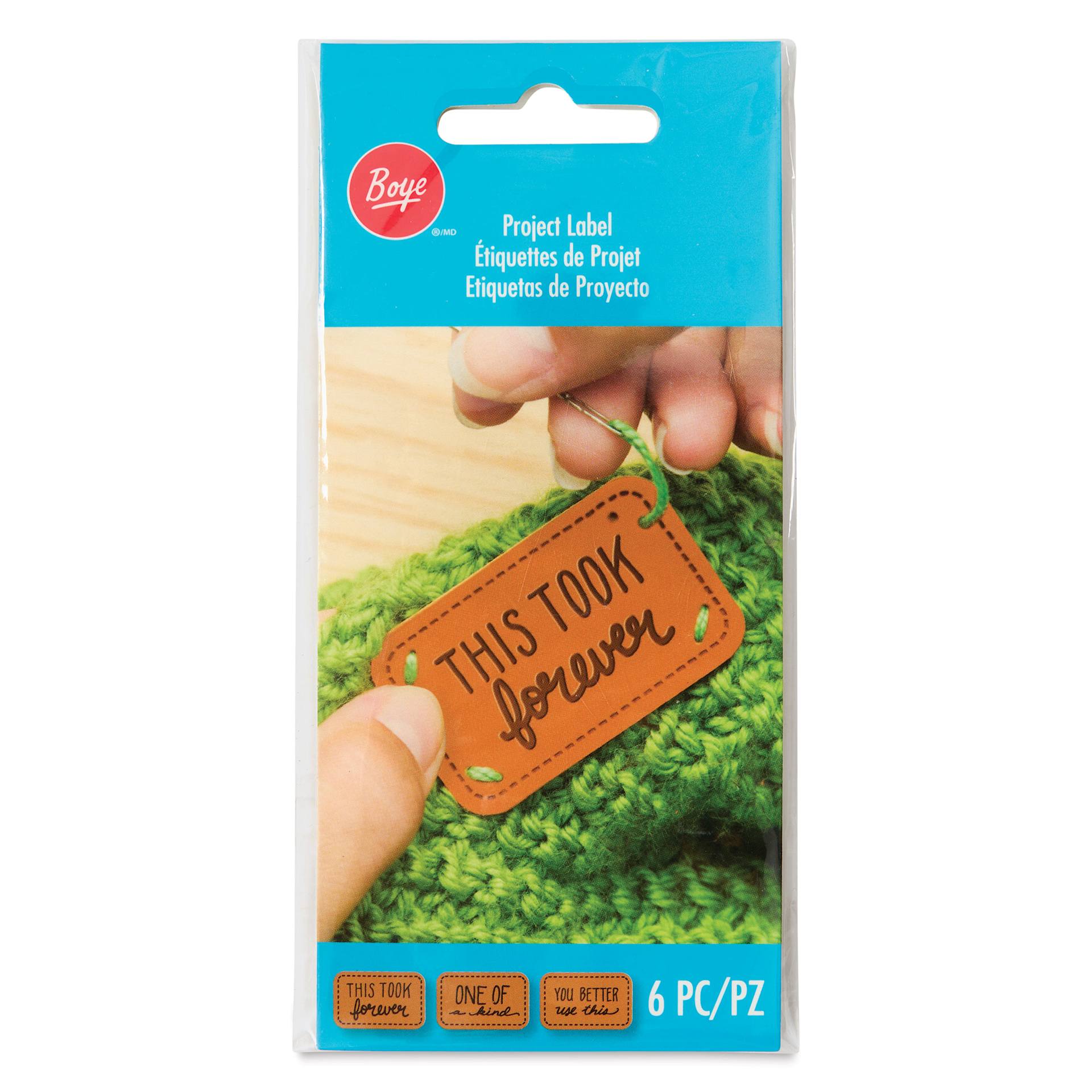 Boye Project Labels - Sarcasm, Pkg of 6 - front of packaging