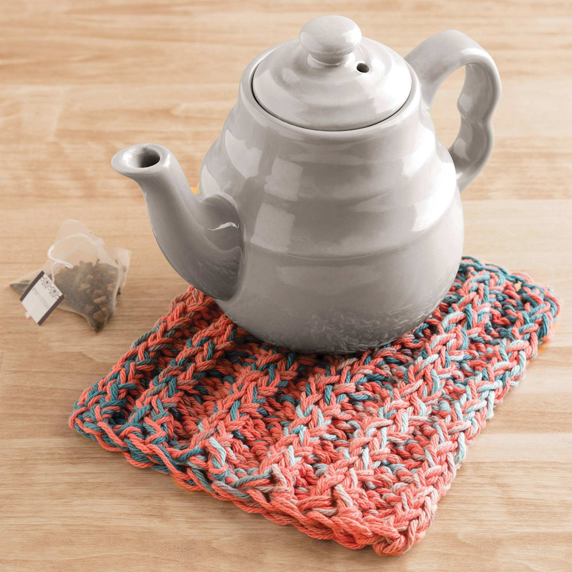 Boye Looms - finished kettle mat example