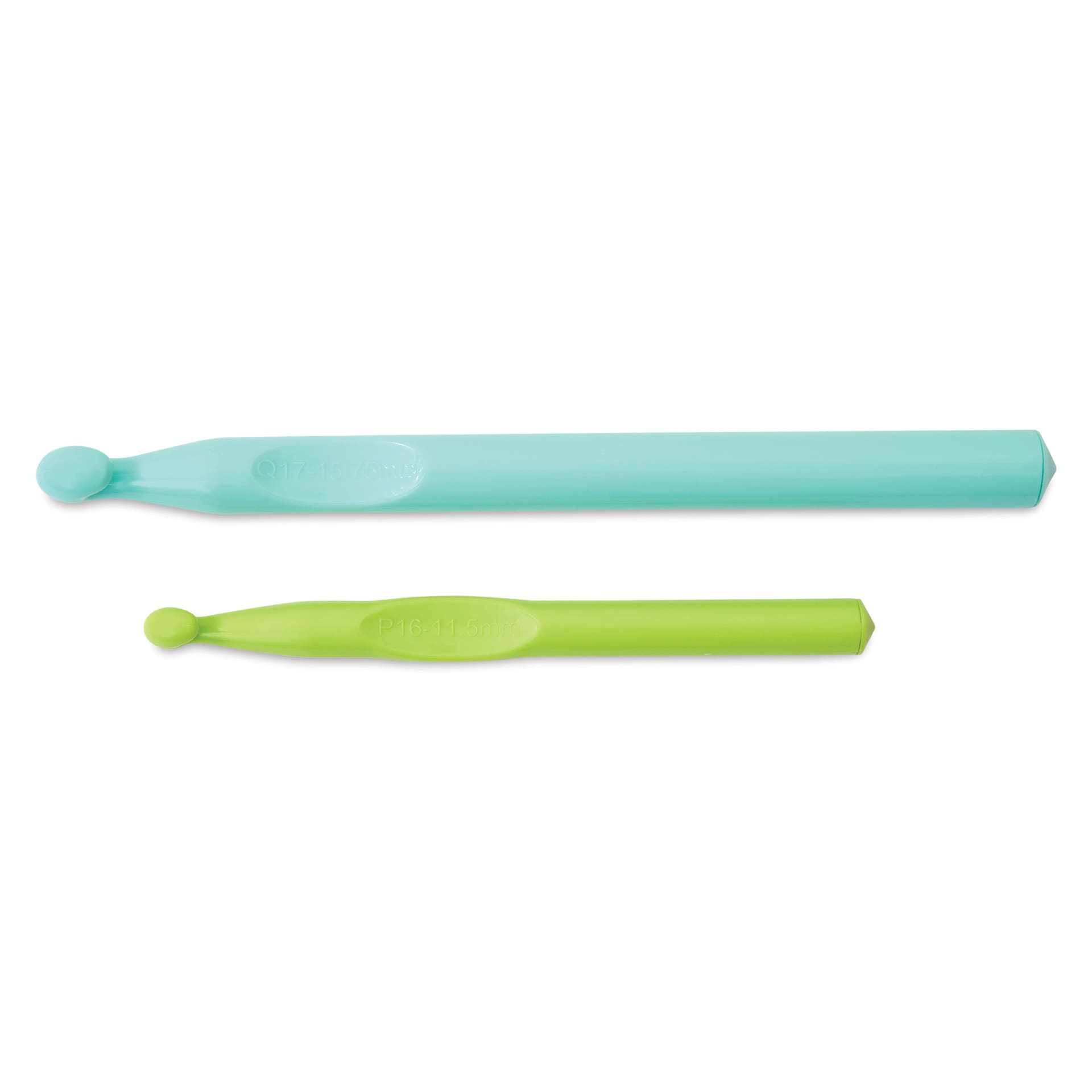 Boye Plastic Crochet Hooks - Set of 2, Jumbo US P/Q