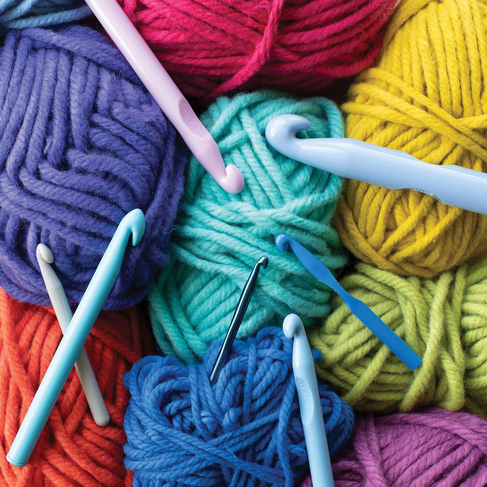 Boye Plastic Crochet Hooks (yarn not included)