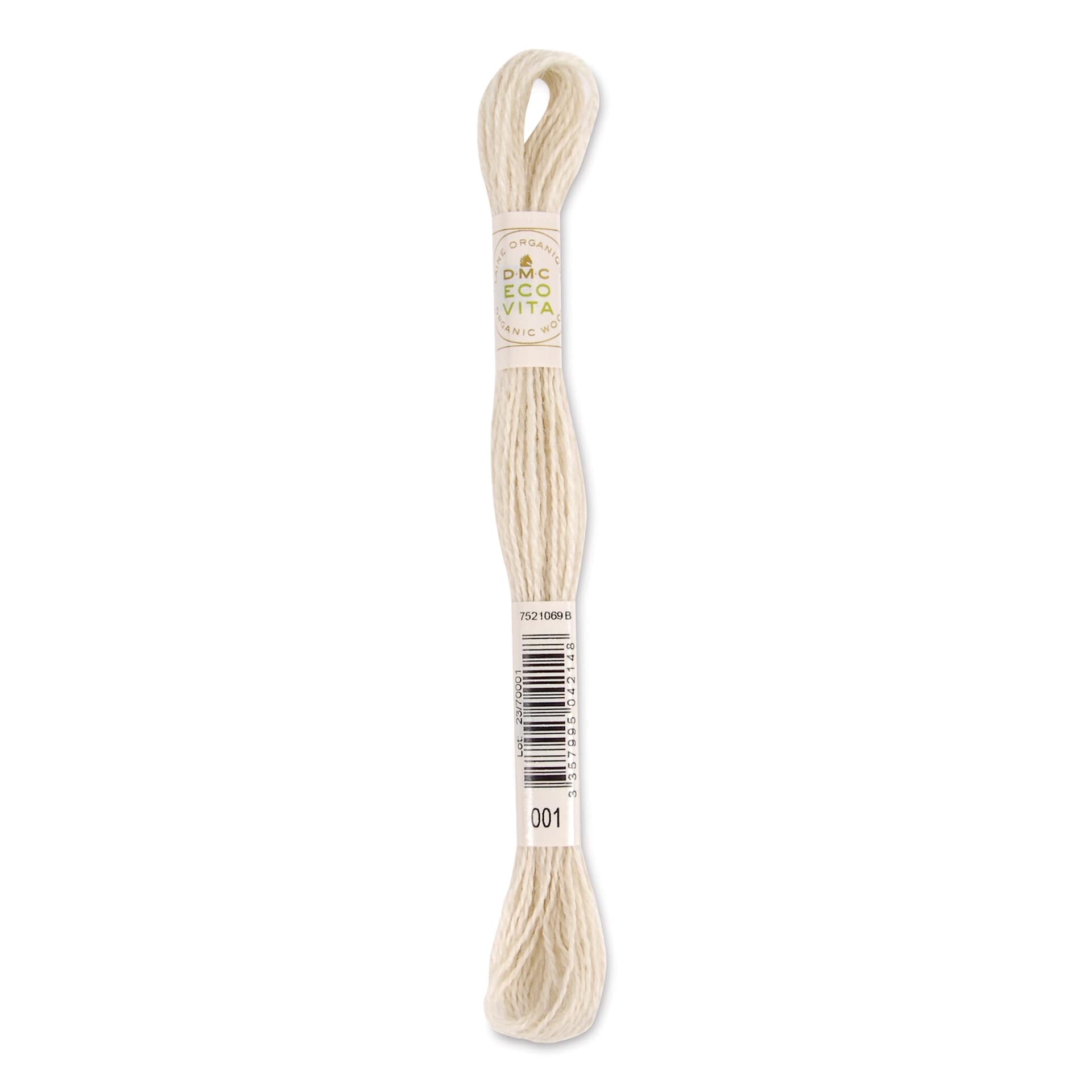 DMC Eco Vita Organic Wool Thread - Frosted Juniper, 17-1/2 yds
