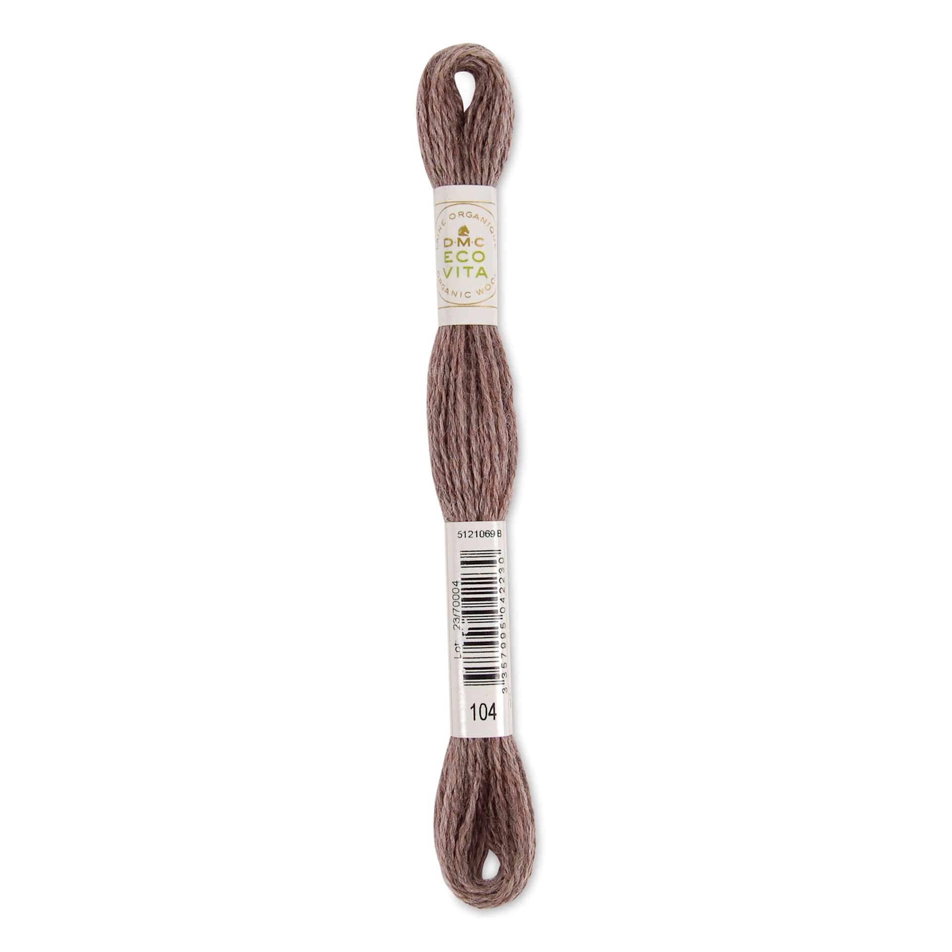 DMC Eco Vita Organic Wool Thread - Henna from the Plains, 17-1/2 yds