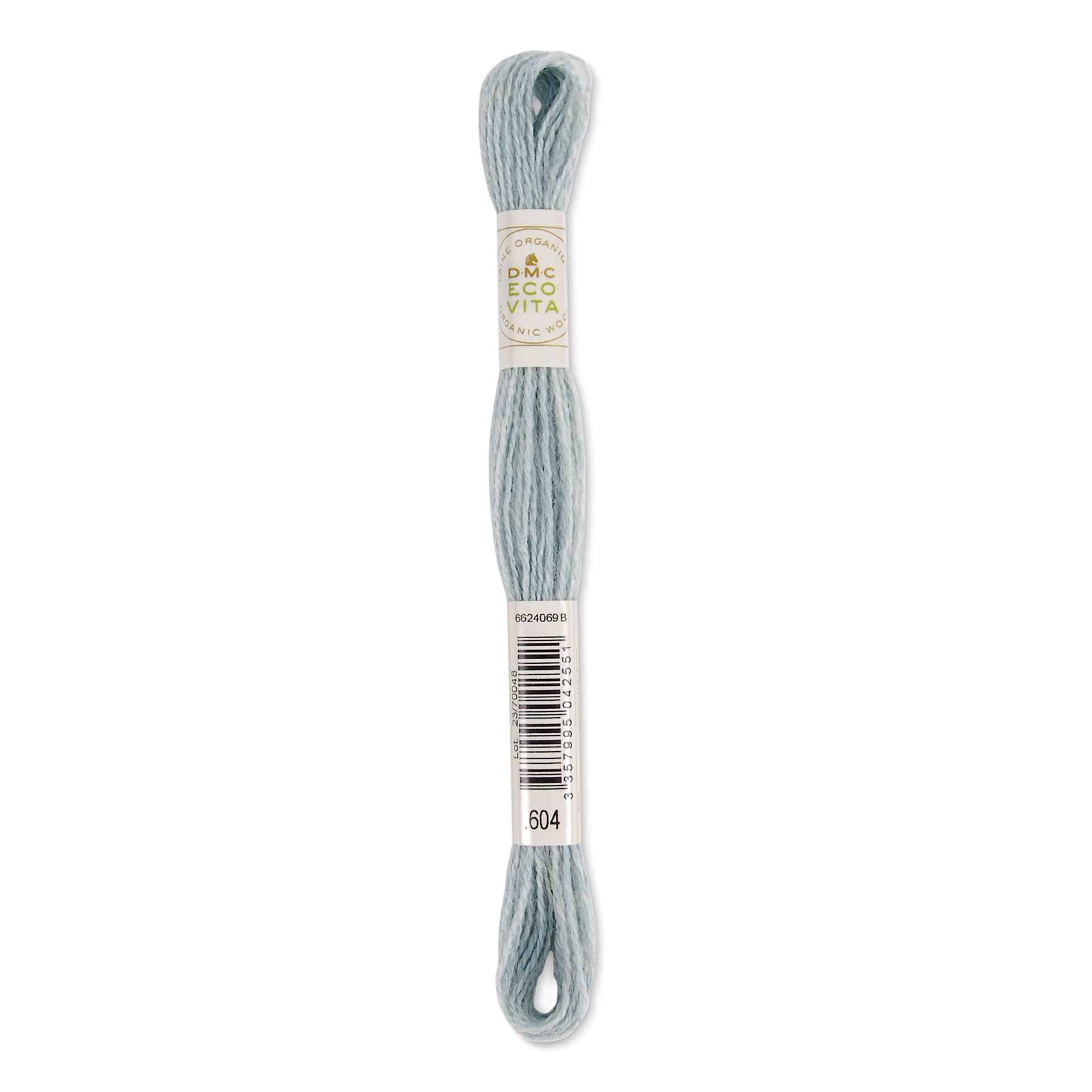 DMC Eco Vita Organic Wool Thread - Sky Indigo, 17-1/2 yds