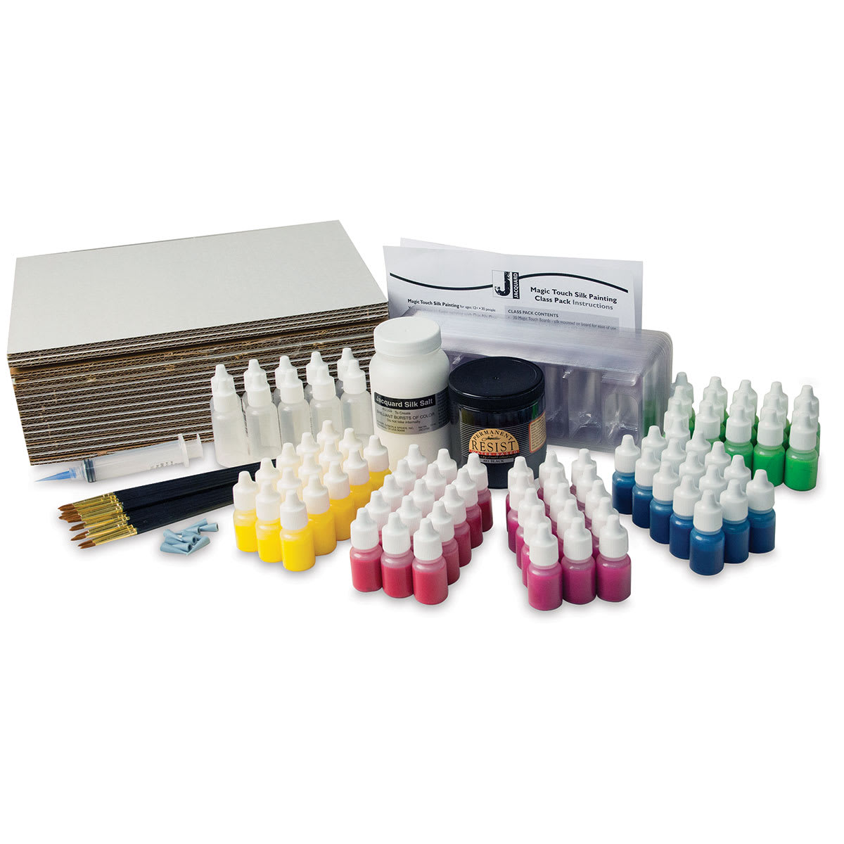 Jacquard Magic Touch Silk Painting Class Packs