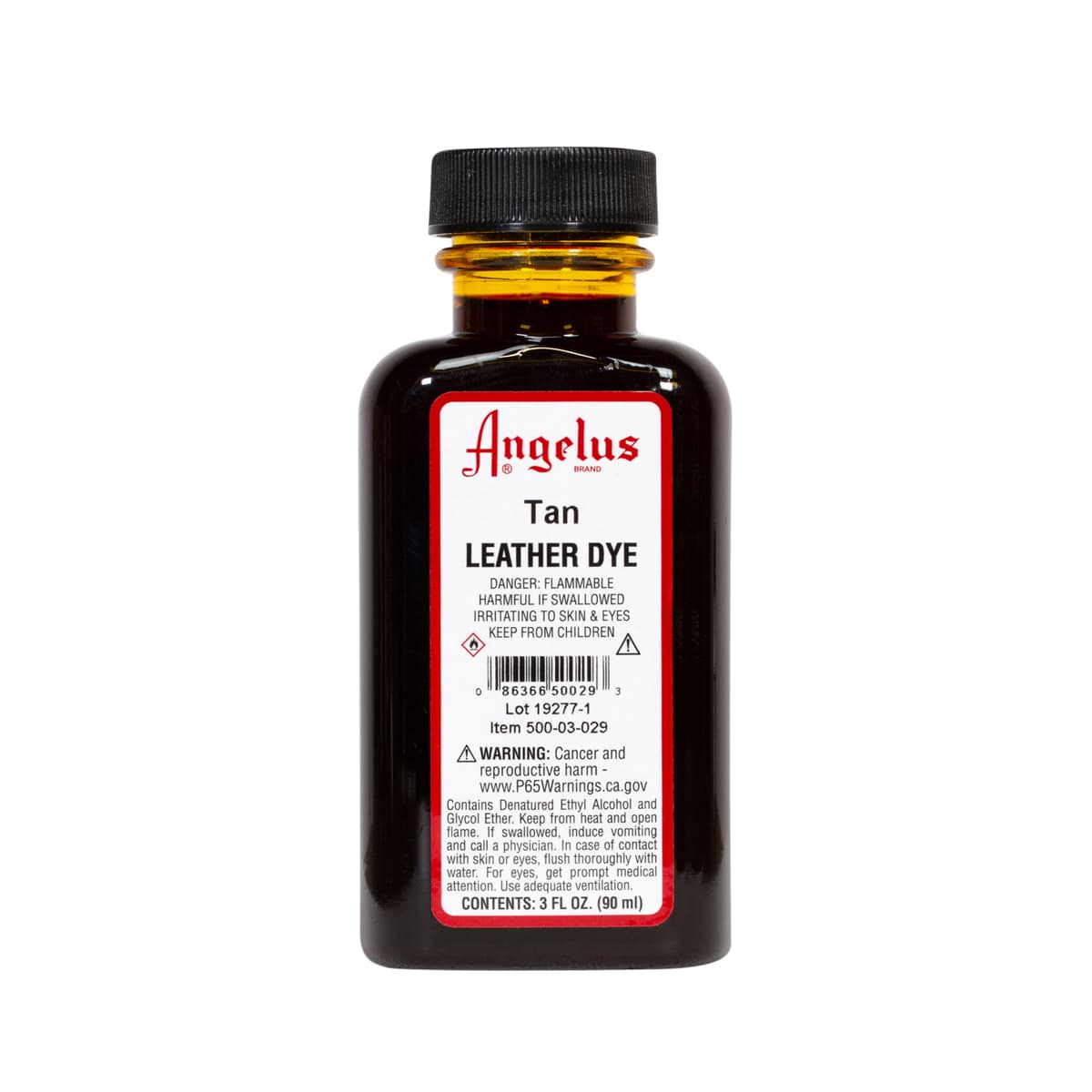 Angelus Leather Dyes Tan - 3 oz. Dauber Bottle